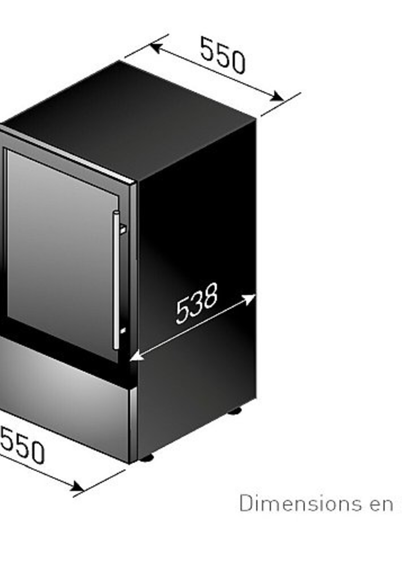 LE CHAI LB420X vrijstaand wijnkoelkast