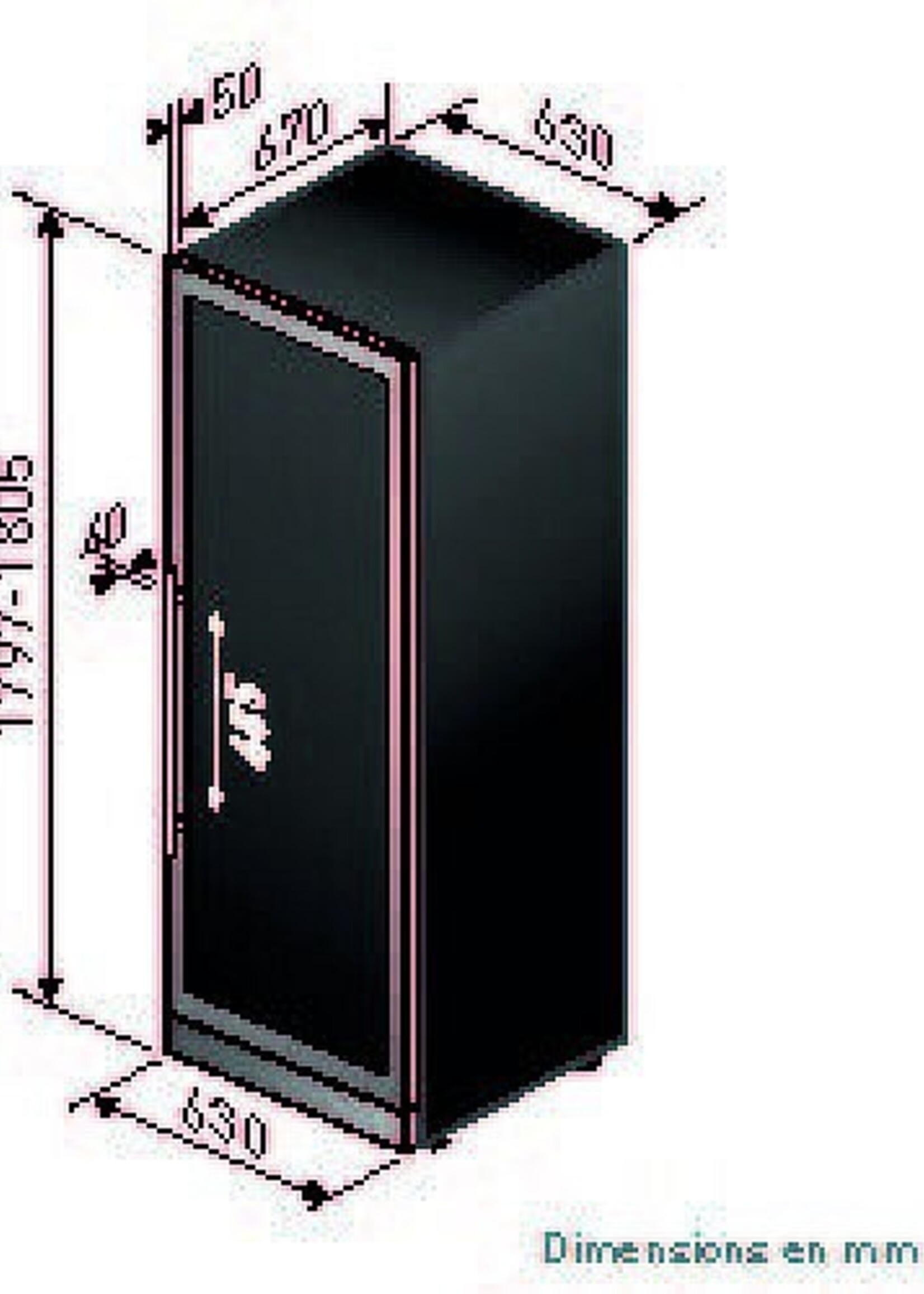 LE CHAI LBN1300TV vrijstaand wijnkoelkast