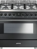 Smeg B9GMANLK9 fornuis 90 cm