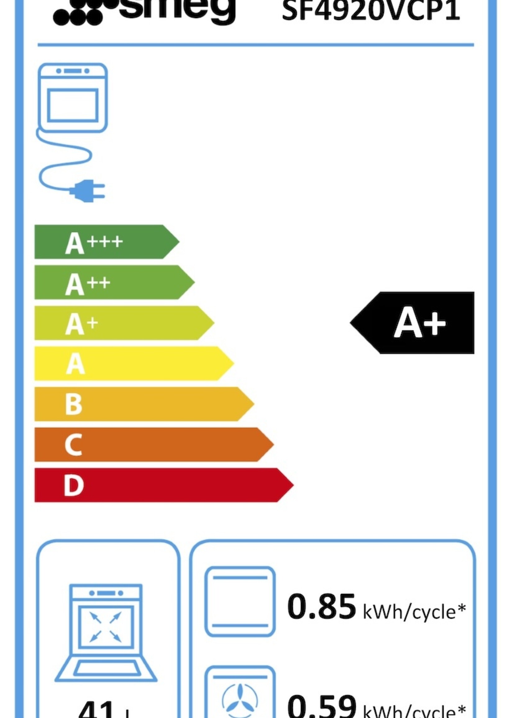 Smeg SF4920VCP1 stoomoven 45 cm