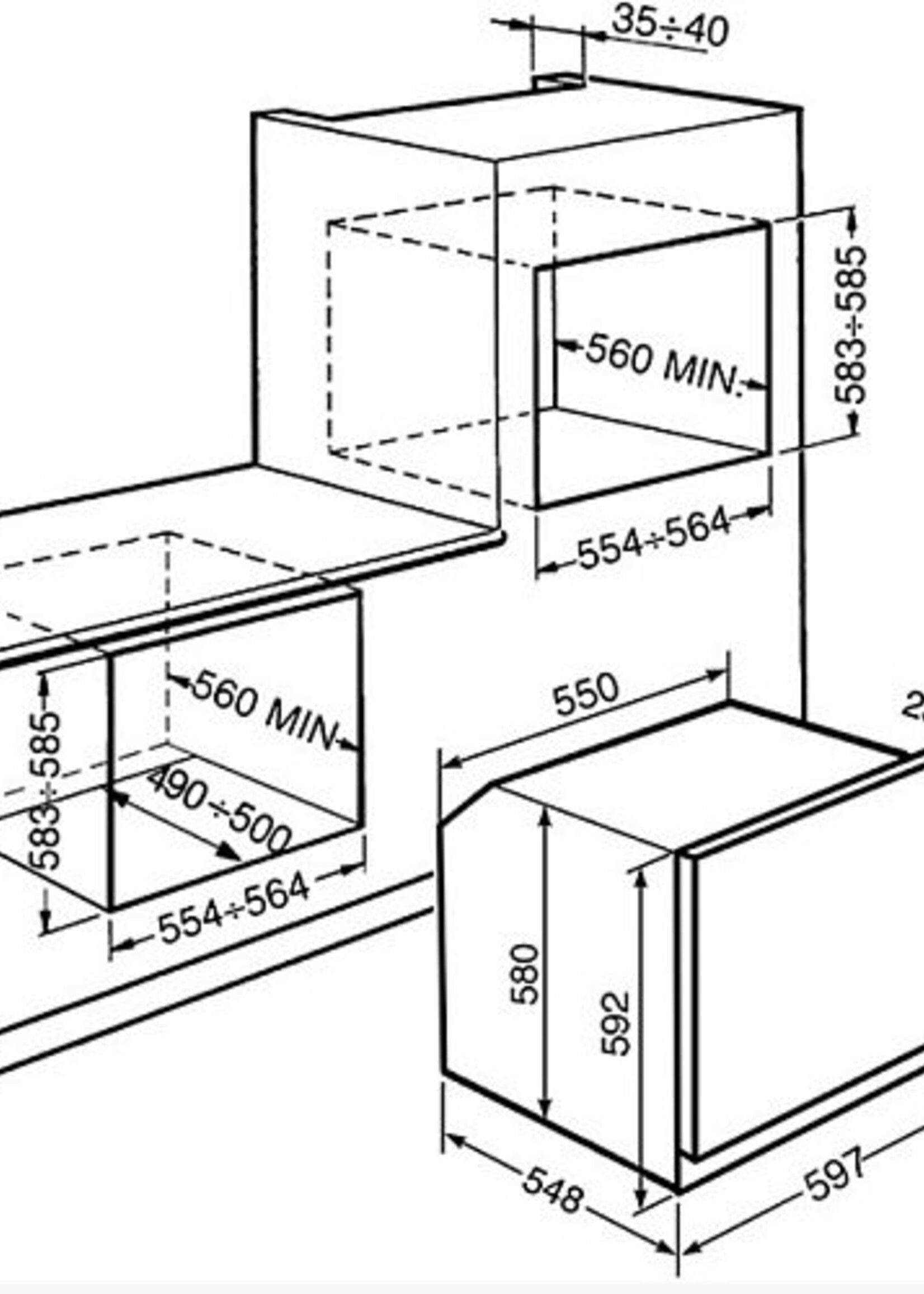 Smeg SFP6101TVN solo oven 60 cm