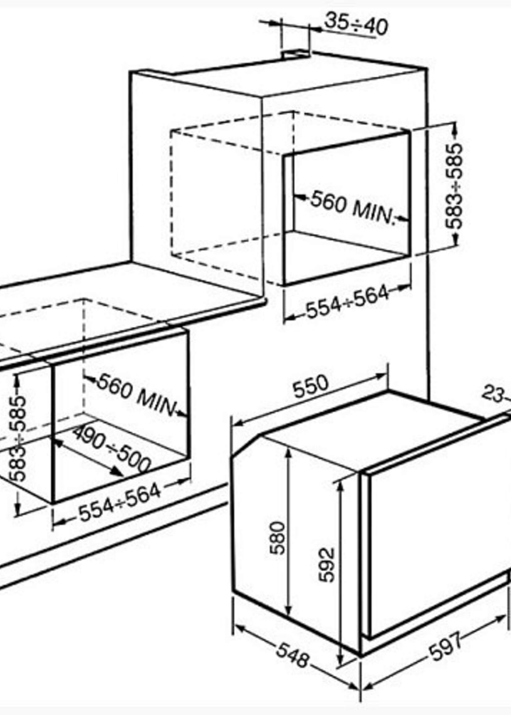 Smeg SFP6101TVB solo oven 60 cm