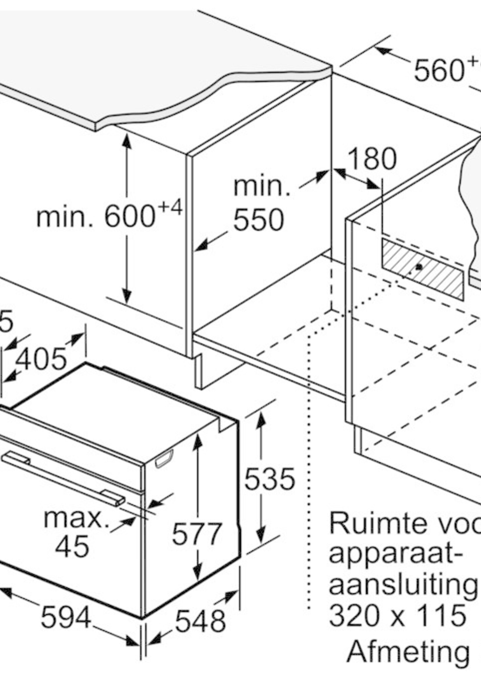 Siemens HS858KXB6 studioLine inbouw stoomoven