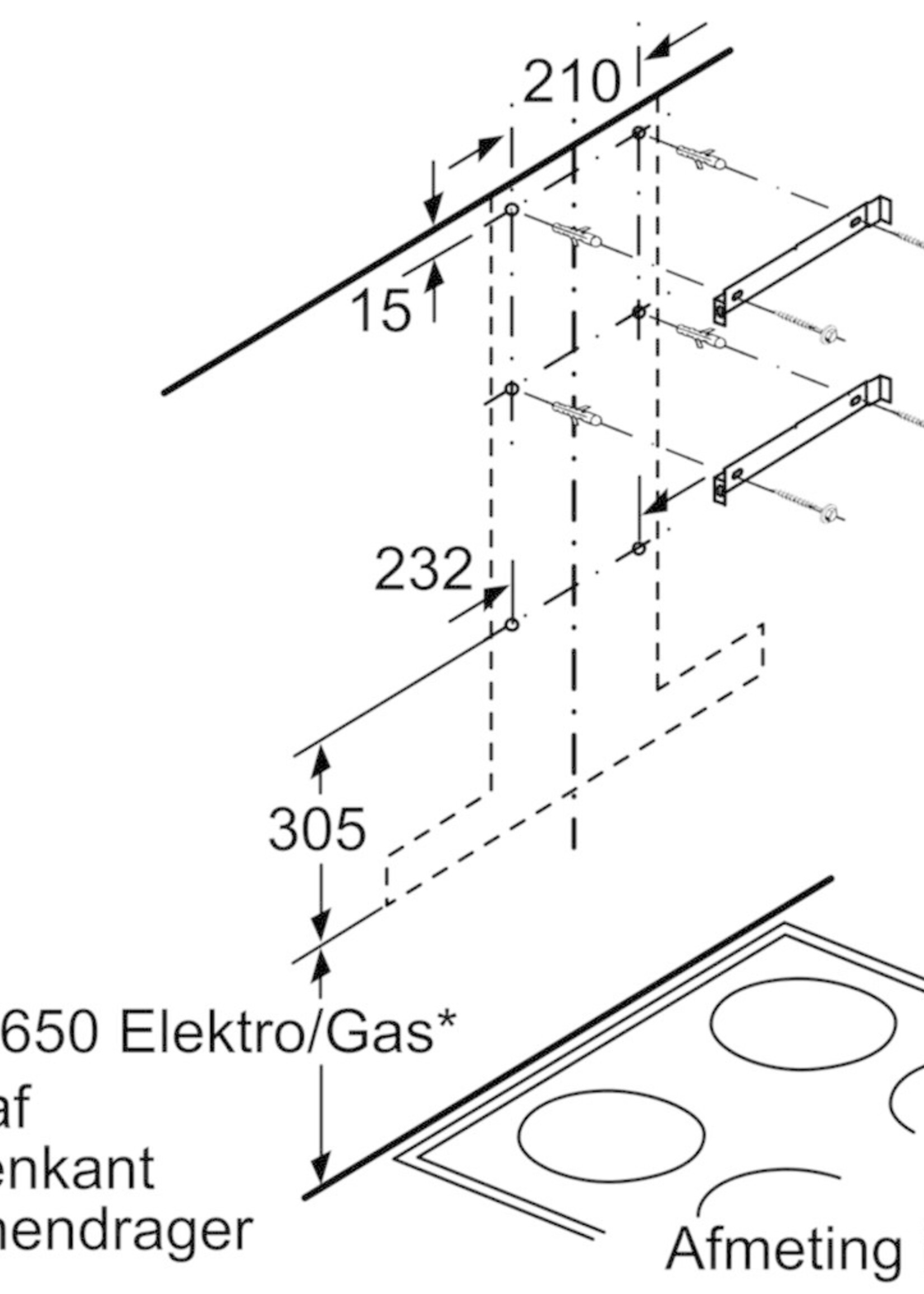 Siemens LC90BA530 wandschouw afzuigkap 90 cm