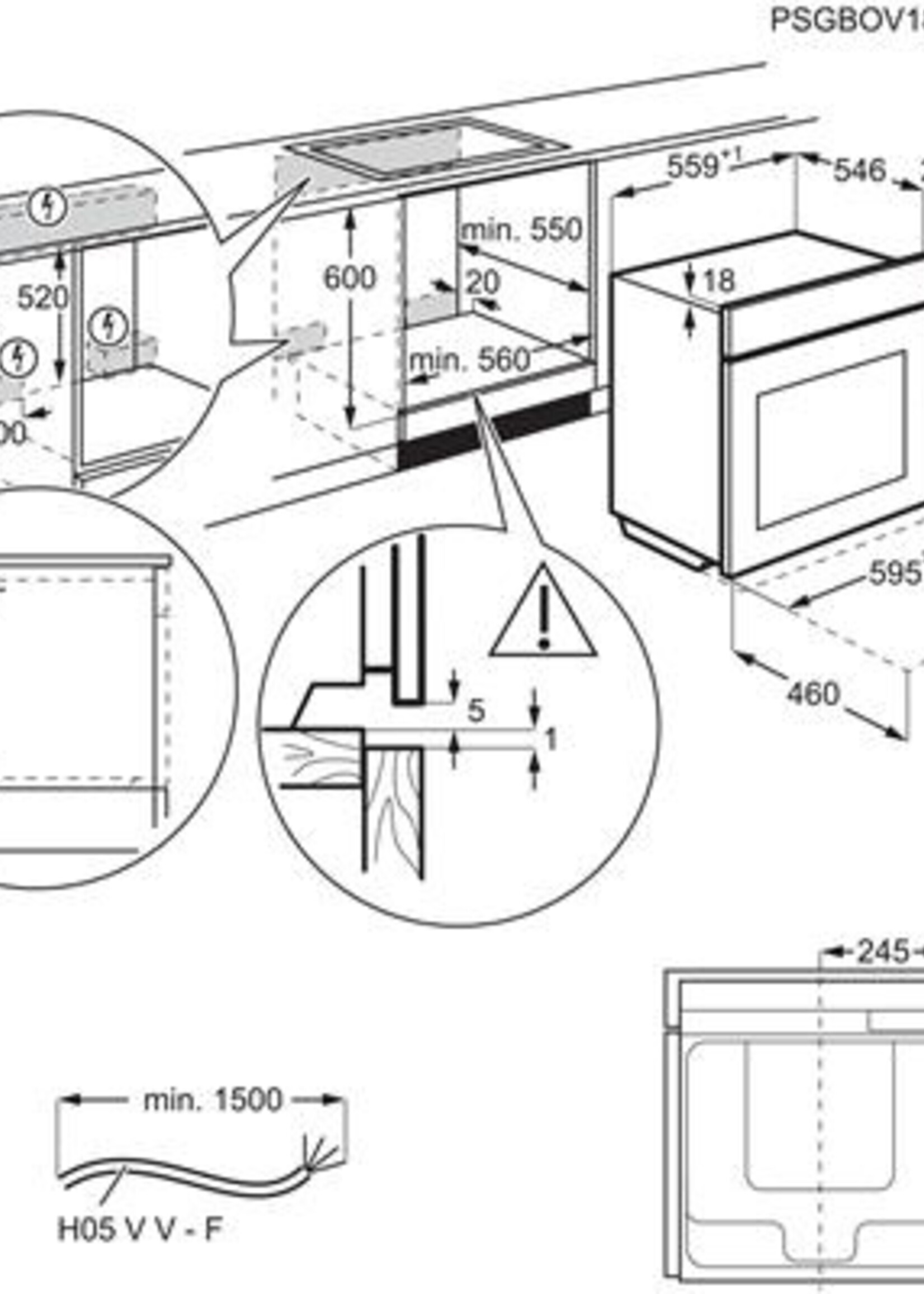 AEG BSK999330T combi-stoomoven - 60 cm