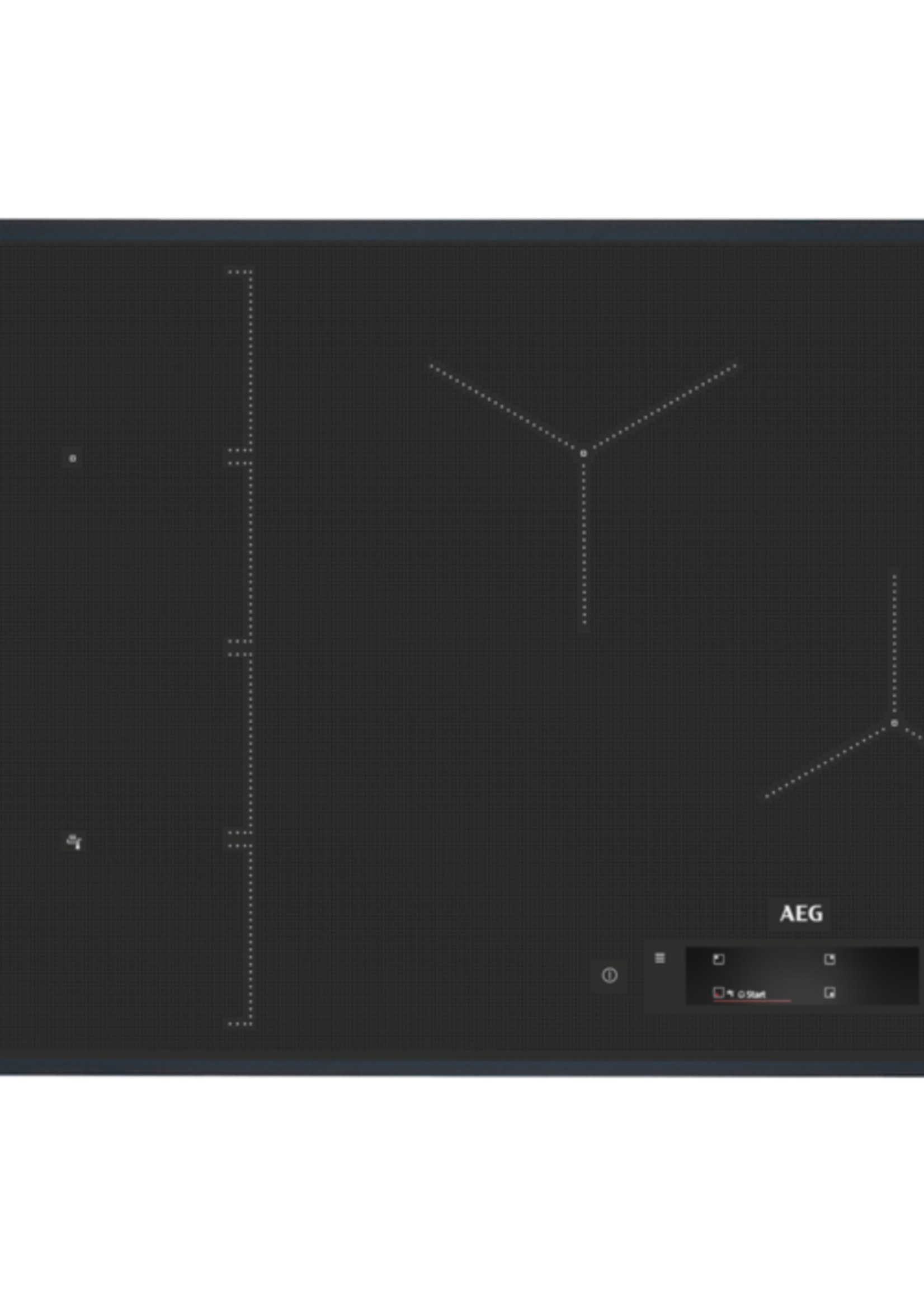 AEG IAE84851FB inductie kookplaat - 80 cm