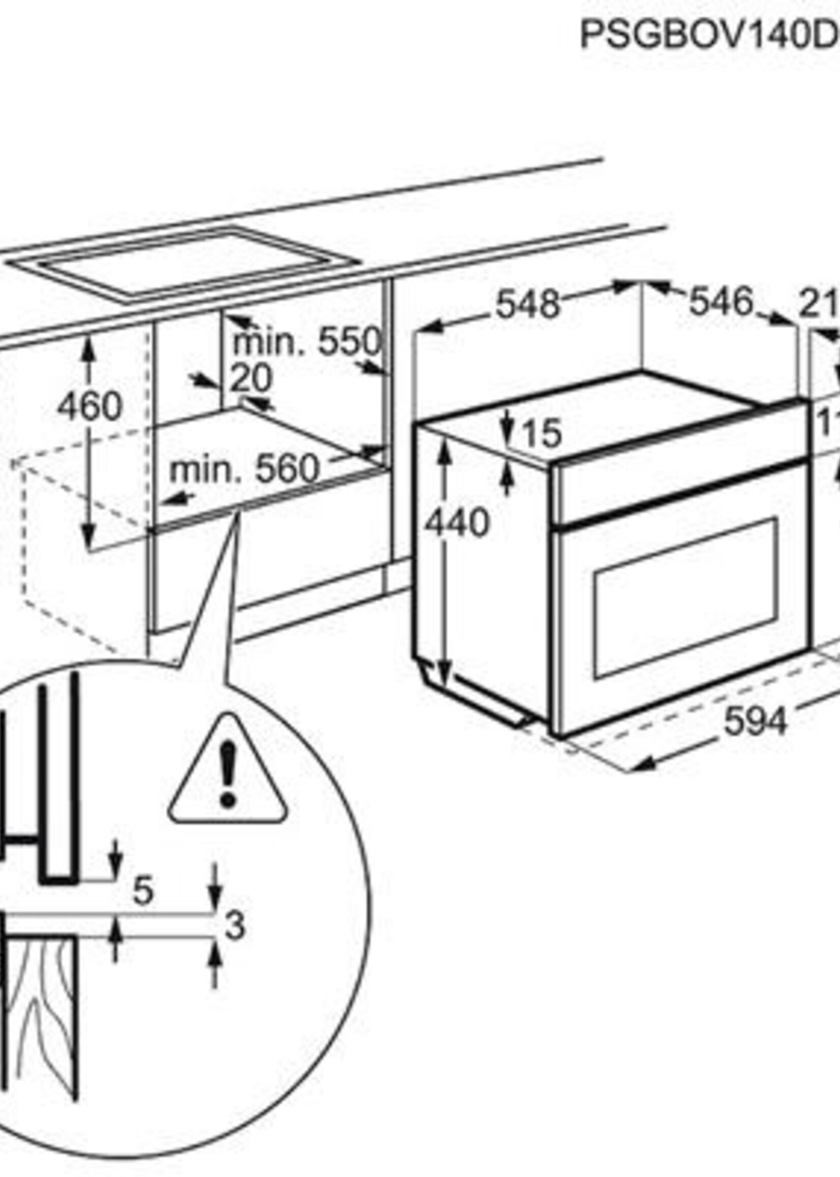 AEG KME861000M oven met magnetron 45 cm
