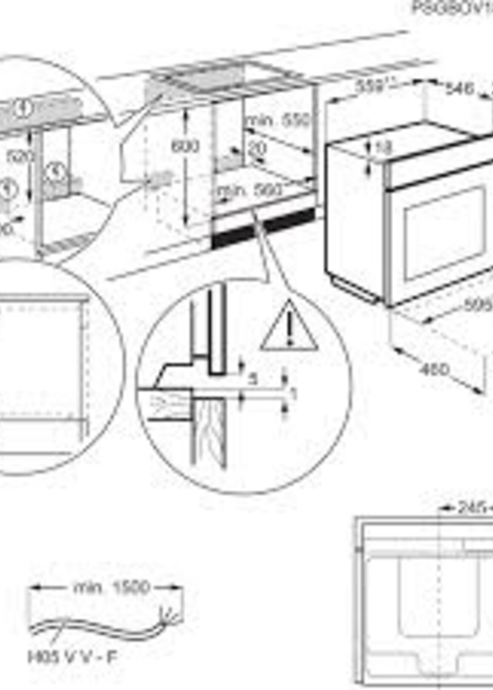 AEG BPK742220M oven 60 cm