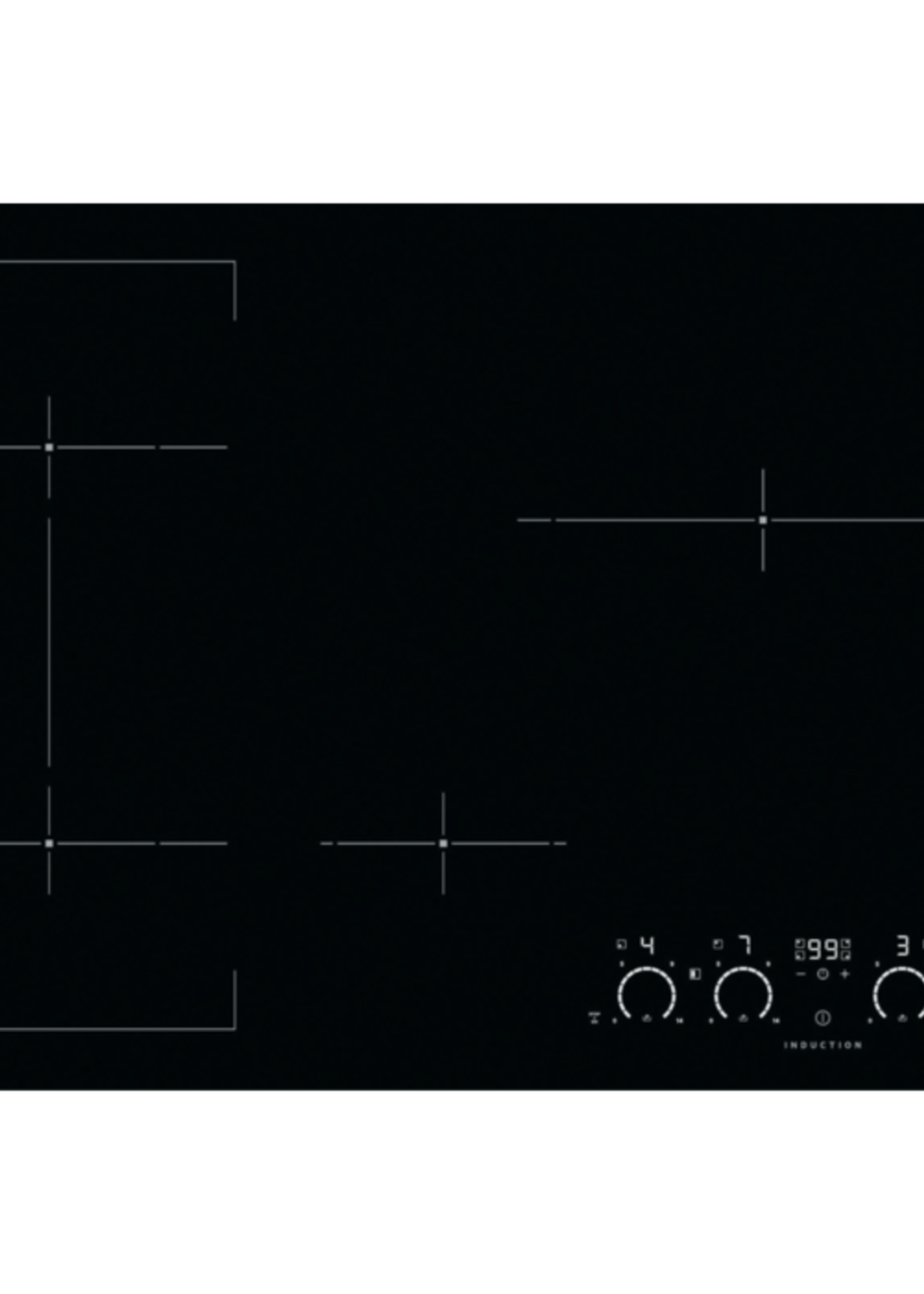 AEG IKK84545IB inductie kookplaat - 80 cm