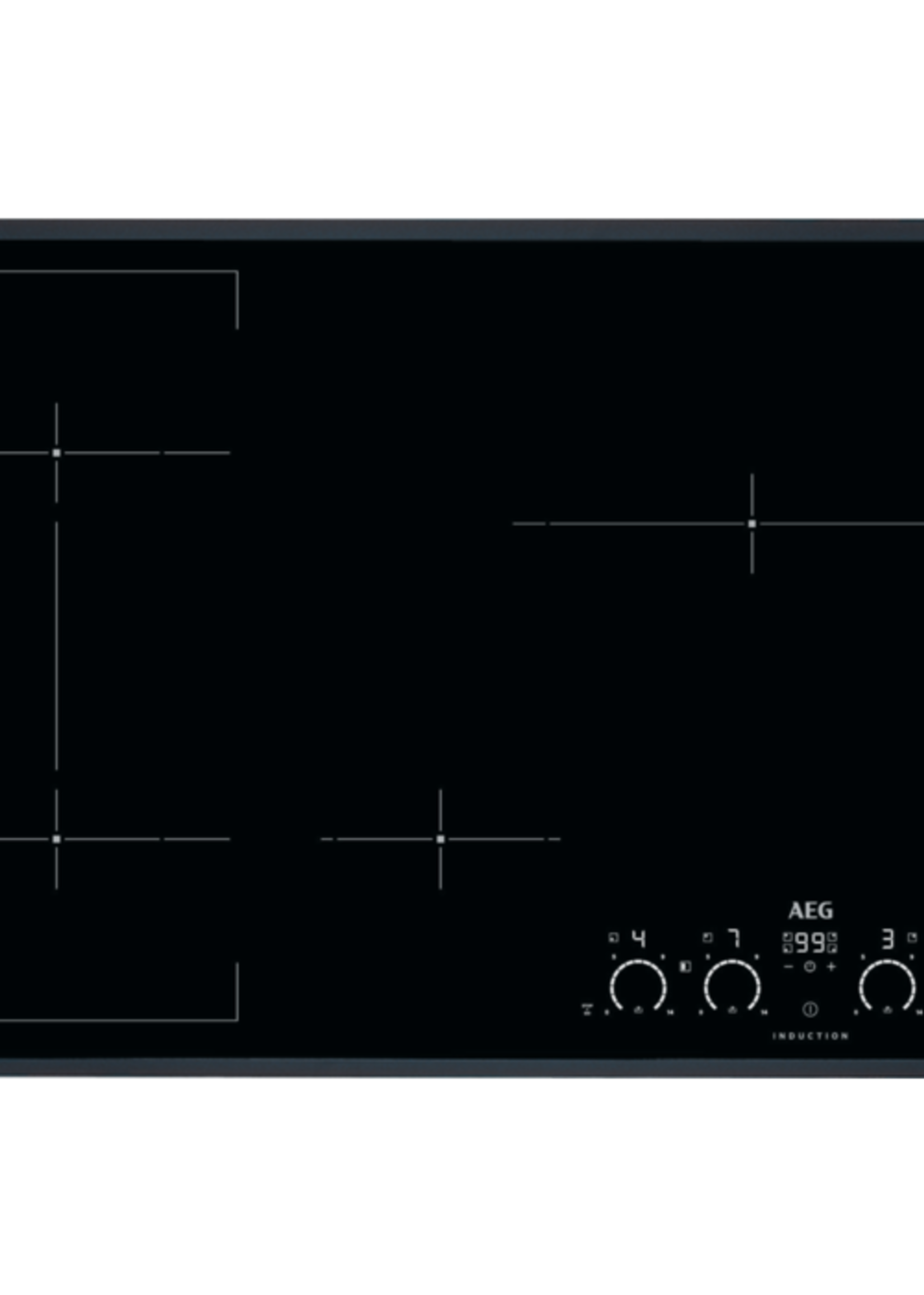AEG IKK84545FB inductie kookplaat - 80 cm