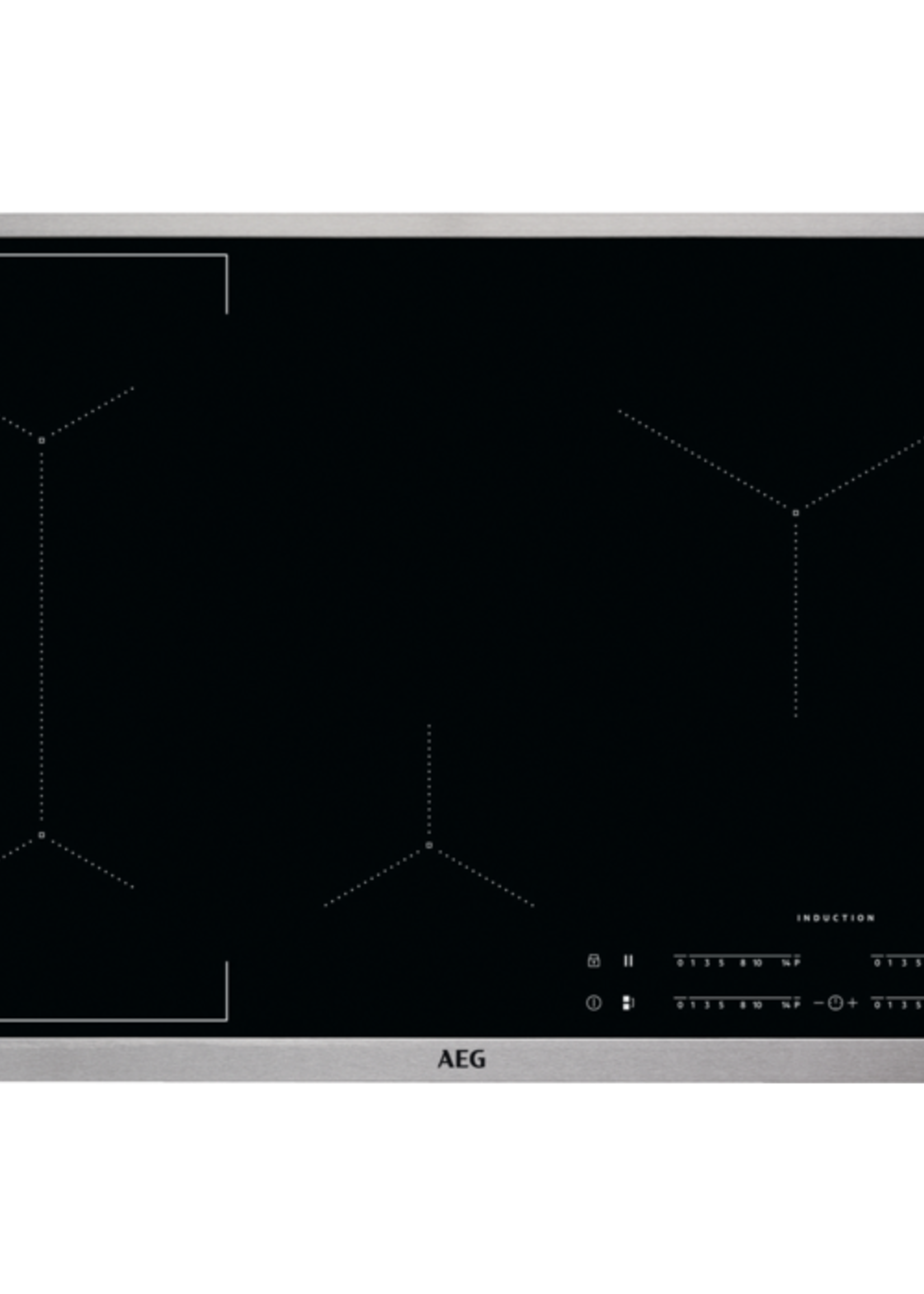 AEG ID8441K inductie kookplaat - 80 cm