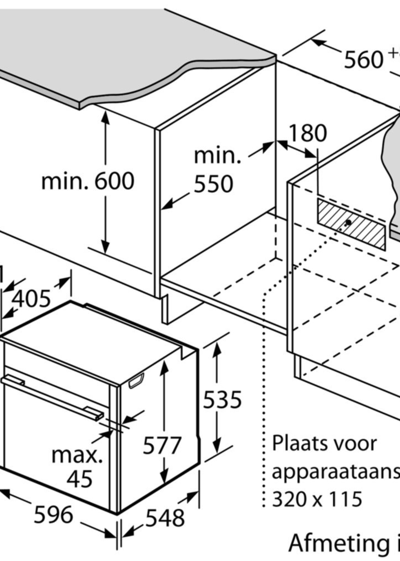Siemens HS636GDS2 oven met stoom 60 cm