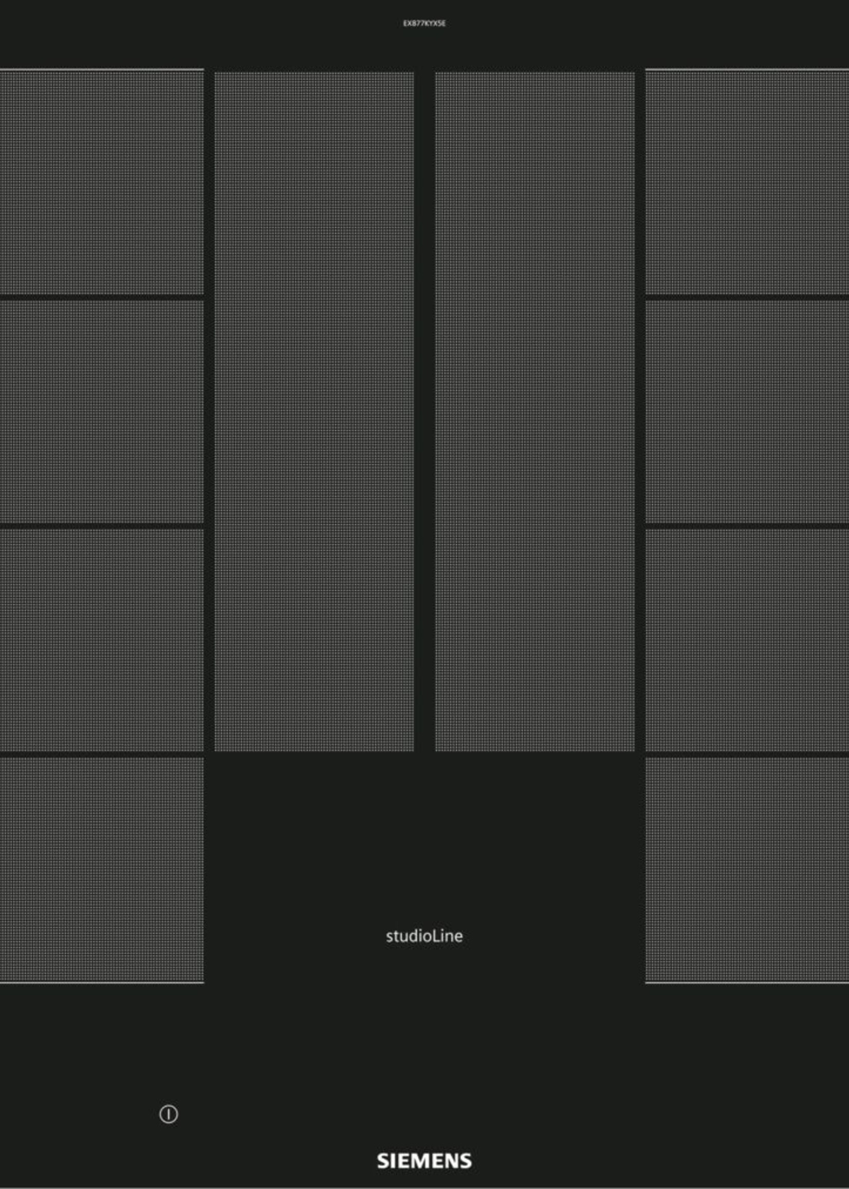 Siemens EX877KYX5E studioLine inductiekookplaat - 80 cm