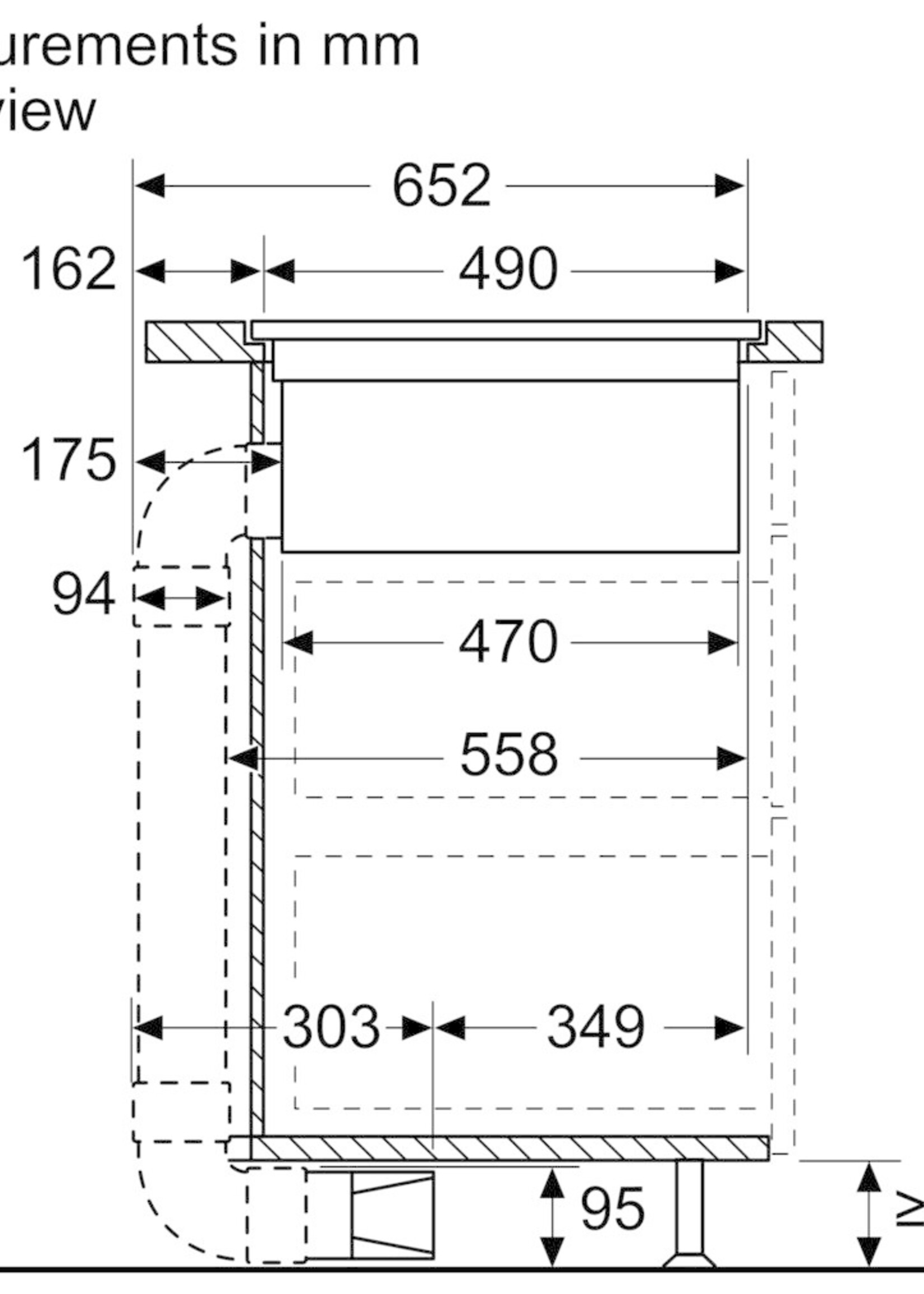 Siemens ED777FQ25E studioLine inductionair kookplaat - 70 cm