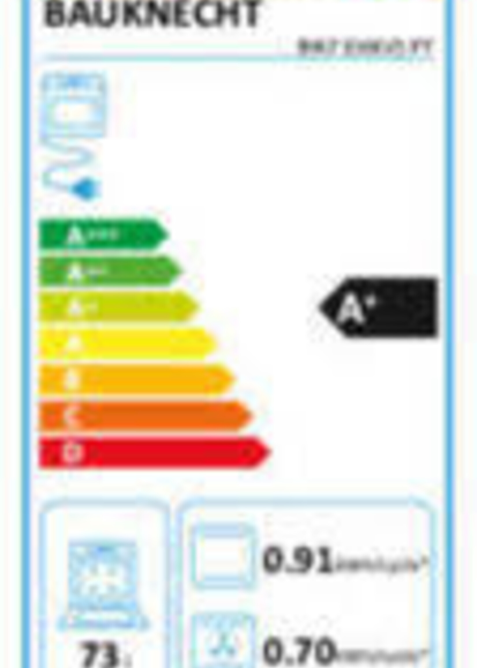 Bauknecht BIK11FH8TS2PT oven 60 cm