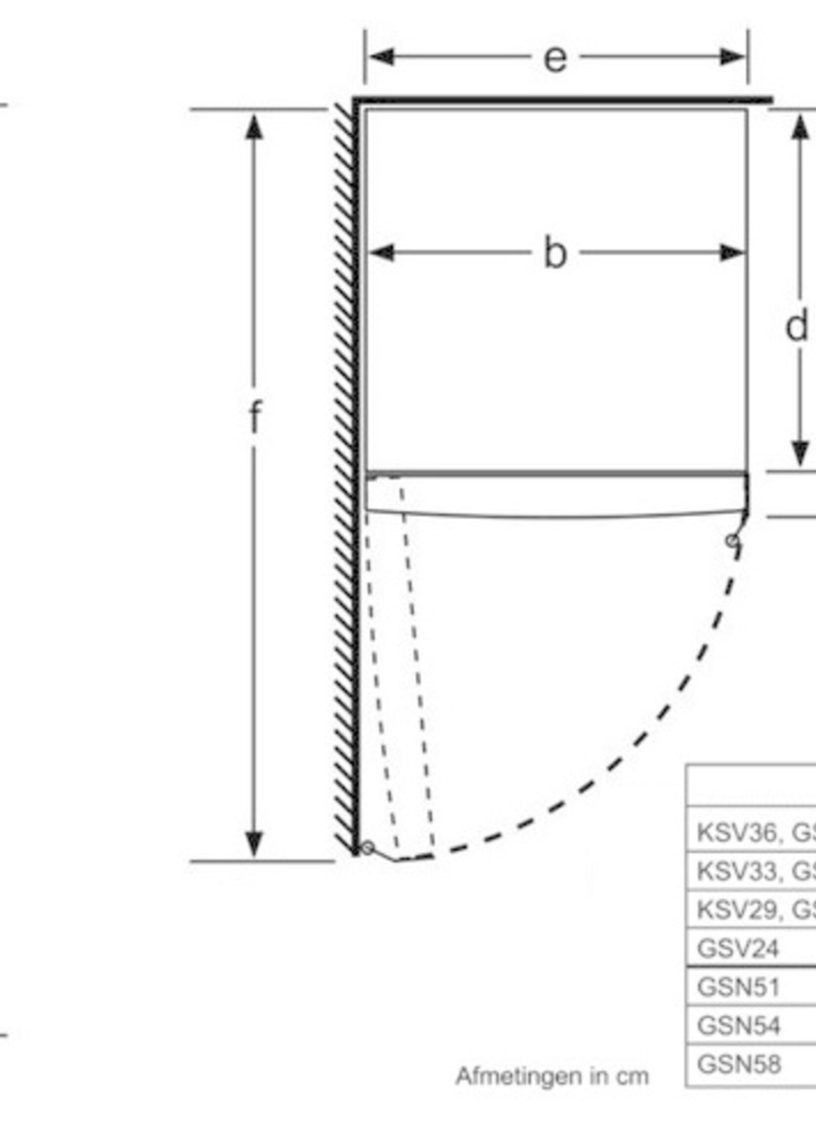 Siemens KS29VNW3P vrijstaande koelkast