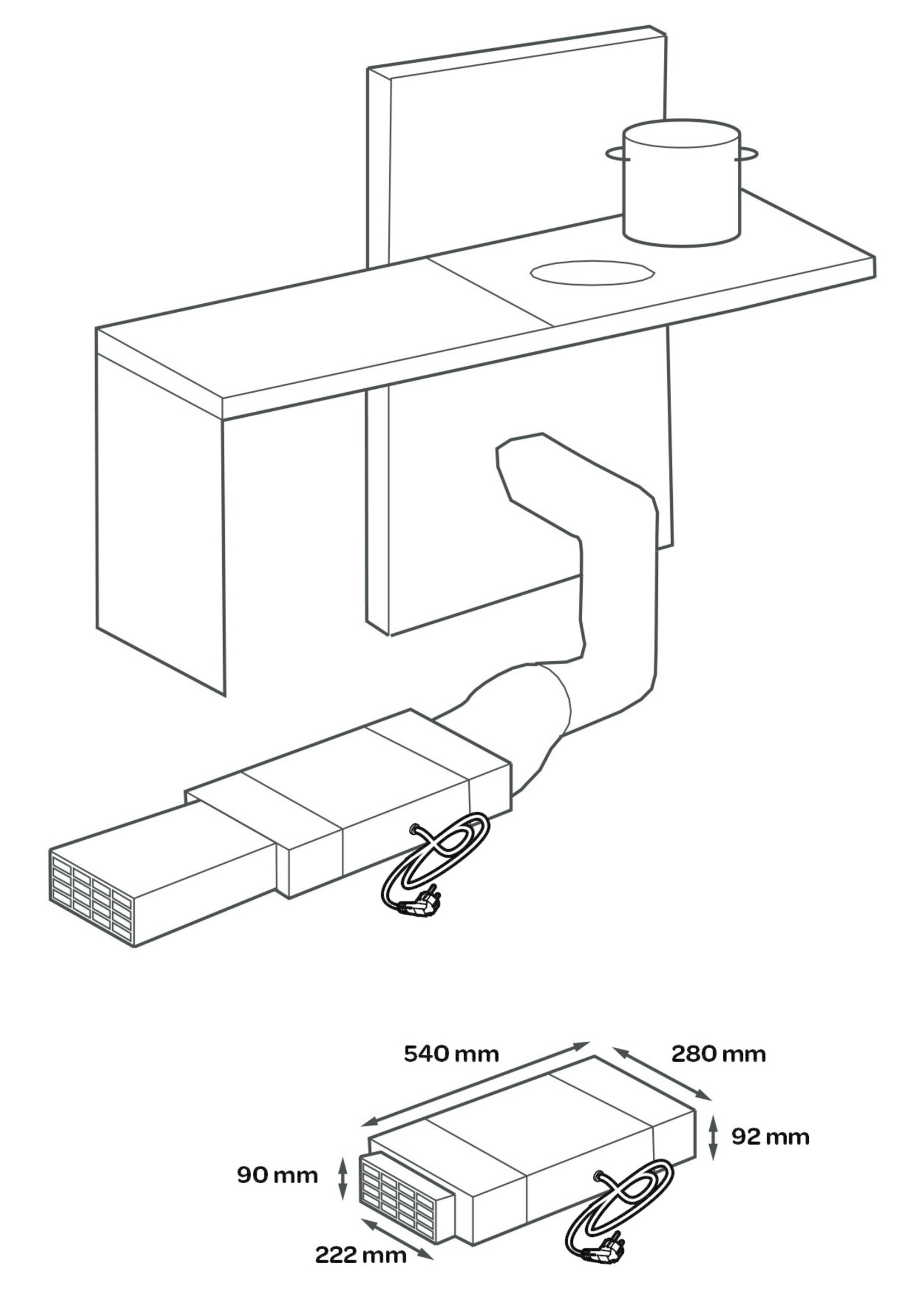Inventum IPF800P plasmafilter