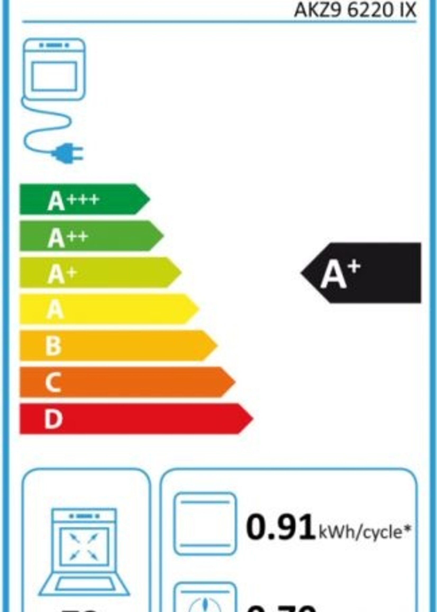 Whirlpool AKZ96220IX oven