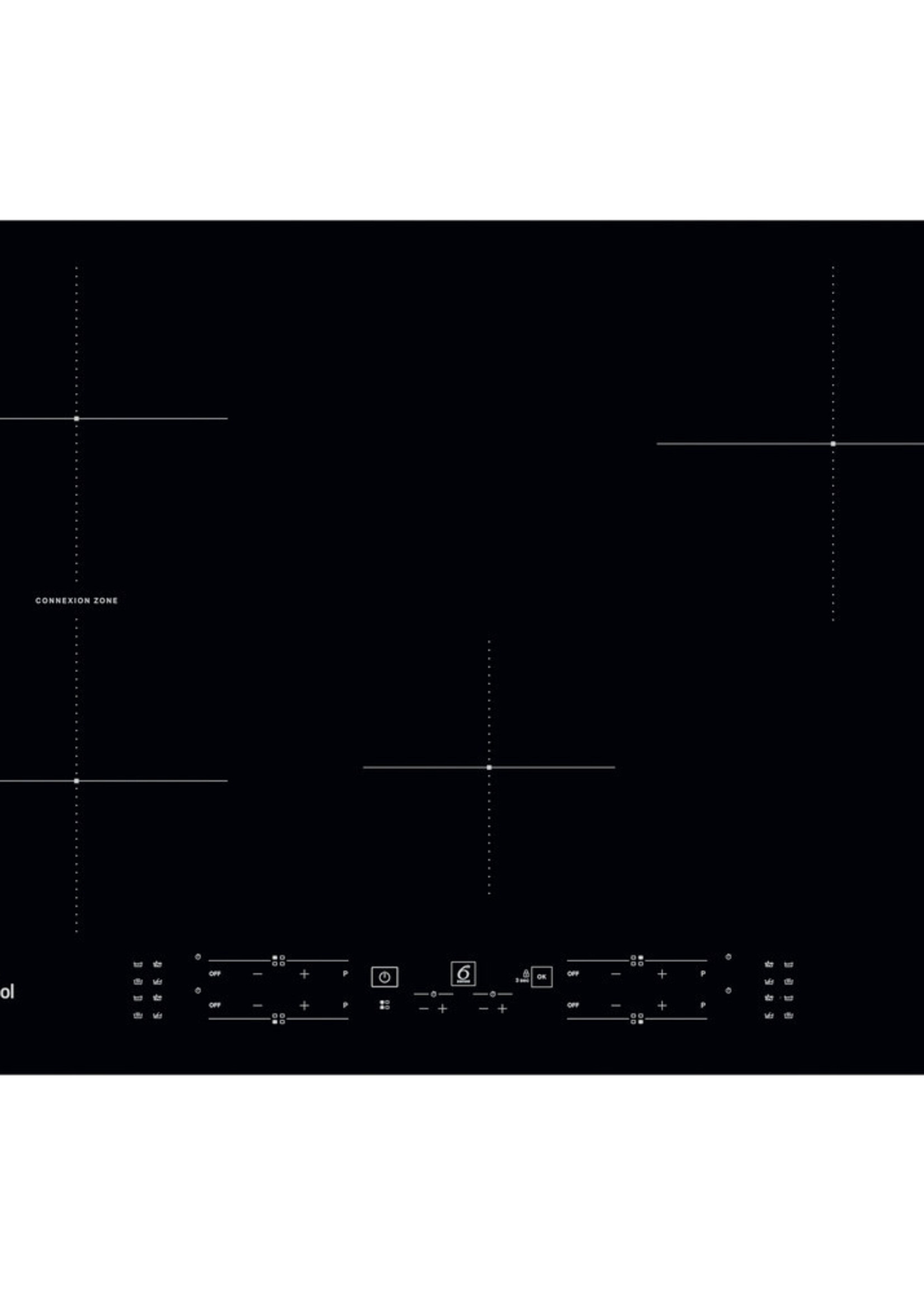 Whirlpool WB B4877 NE  Inductiekookplaat - 77 cm