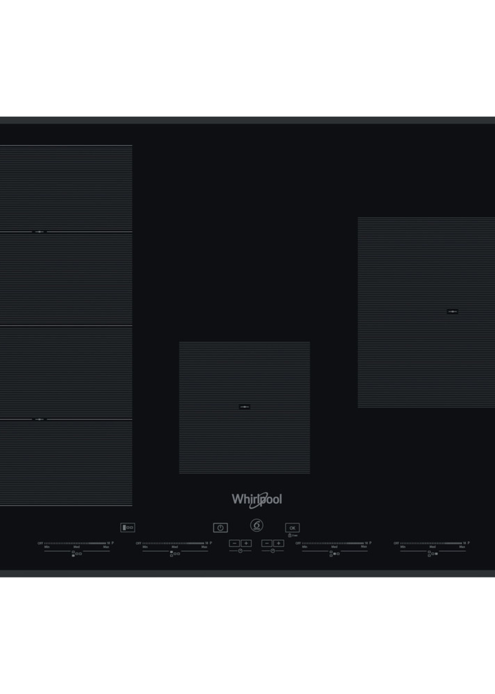 Whirlpool WIB93LMX Inductie kookplaat - 77 cm