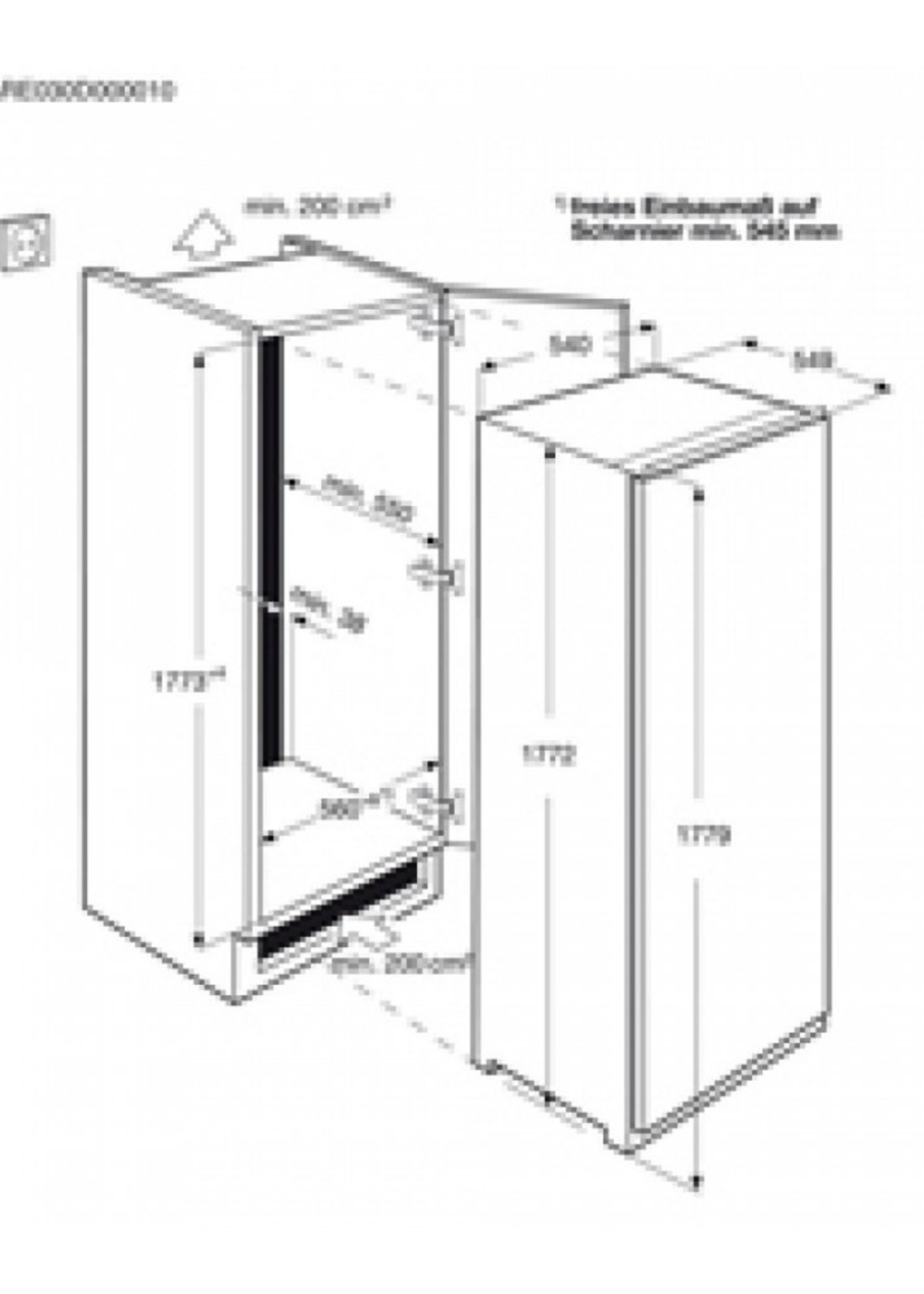 AEG SFE81831DS koelkast