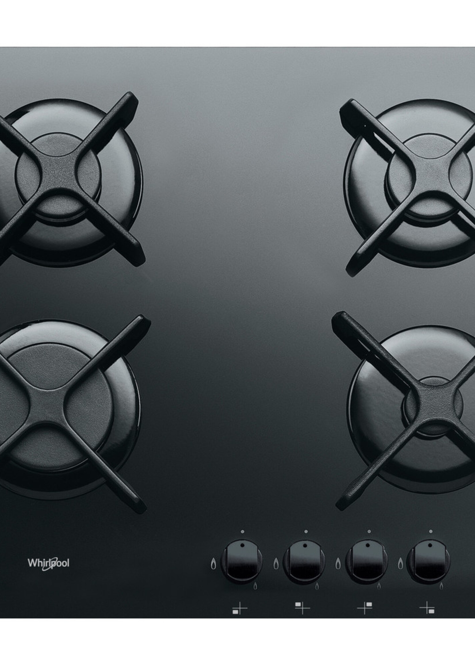 Whirlpool GOR6414NB inbouw gaskookplaat