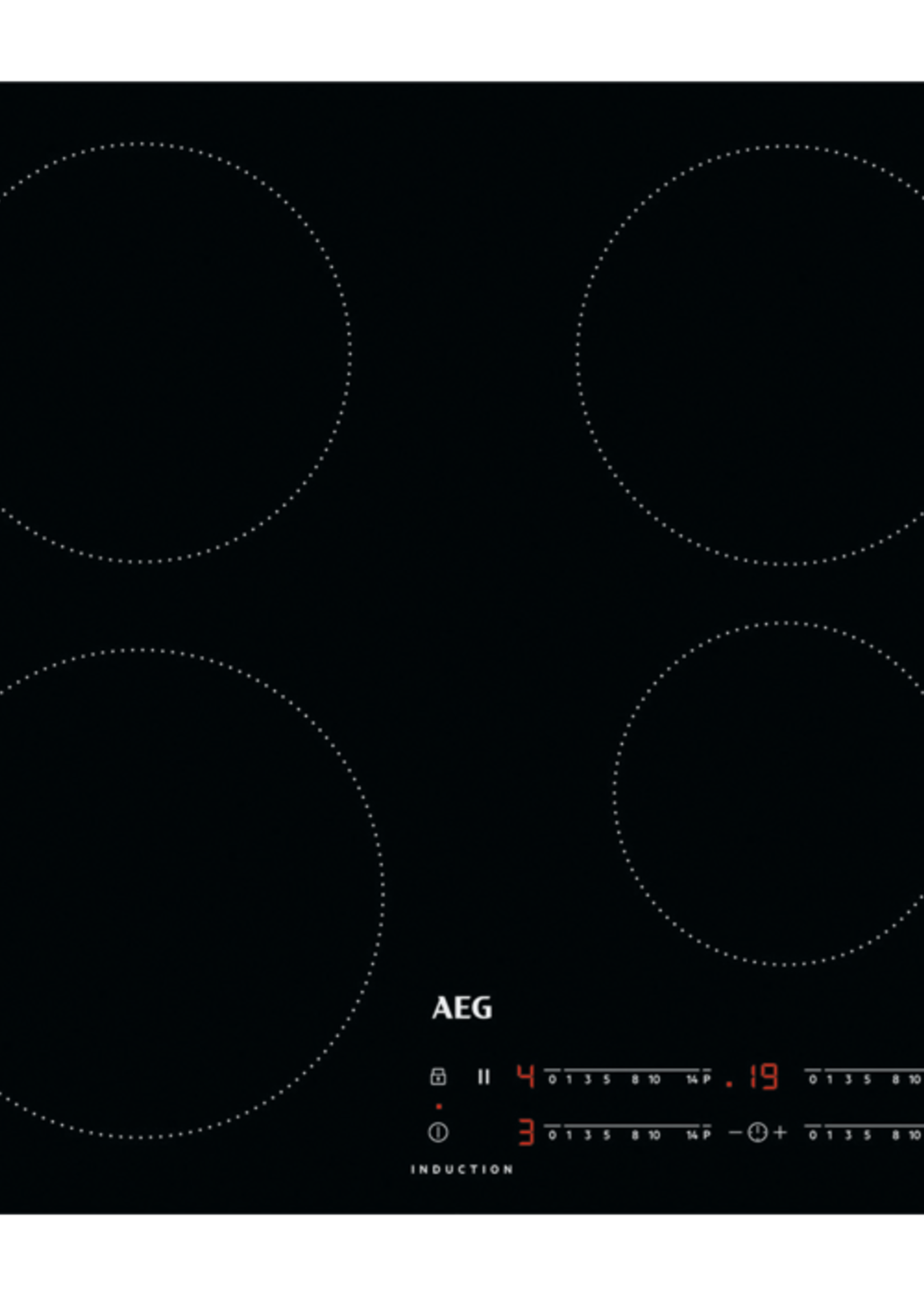 AEG IKK6440SCB Inductiekookplaat - 60 cm