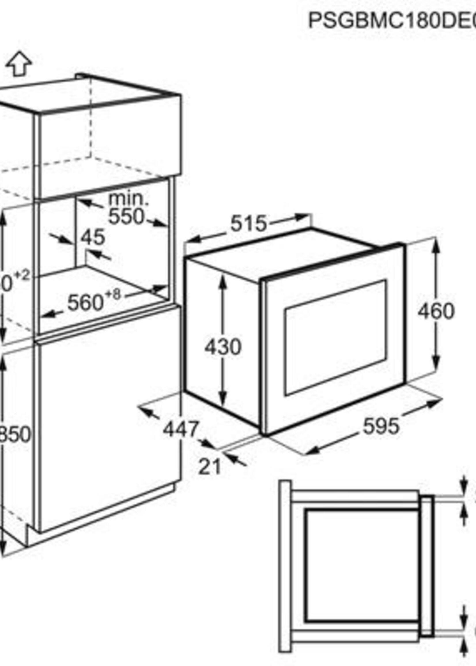 AEG MBS3423CM magnetron