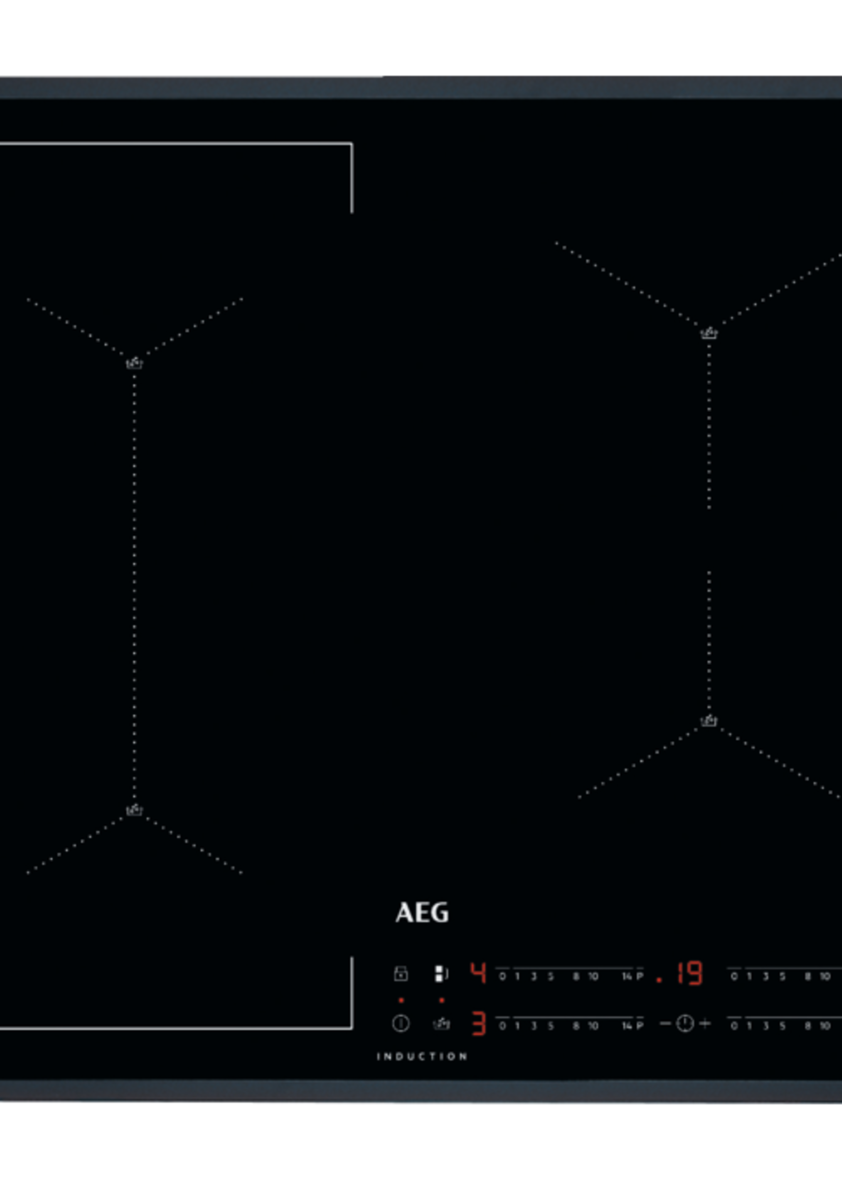 AEG IAE6442SFB Inductiekookplaat - 60 cm