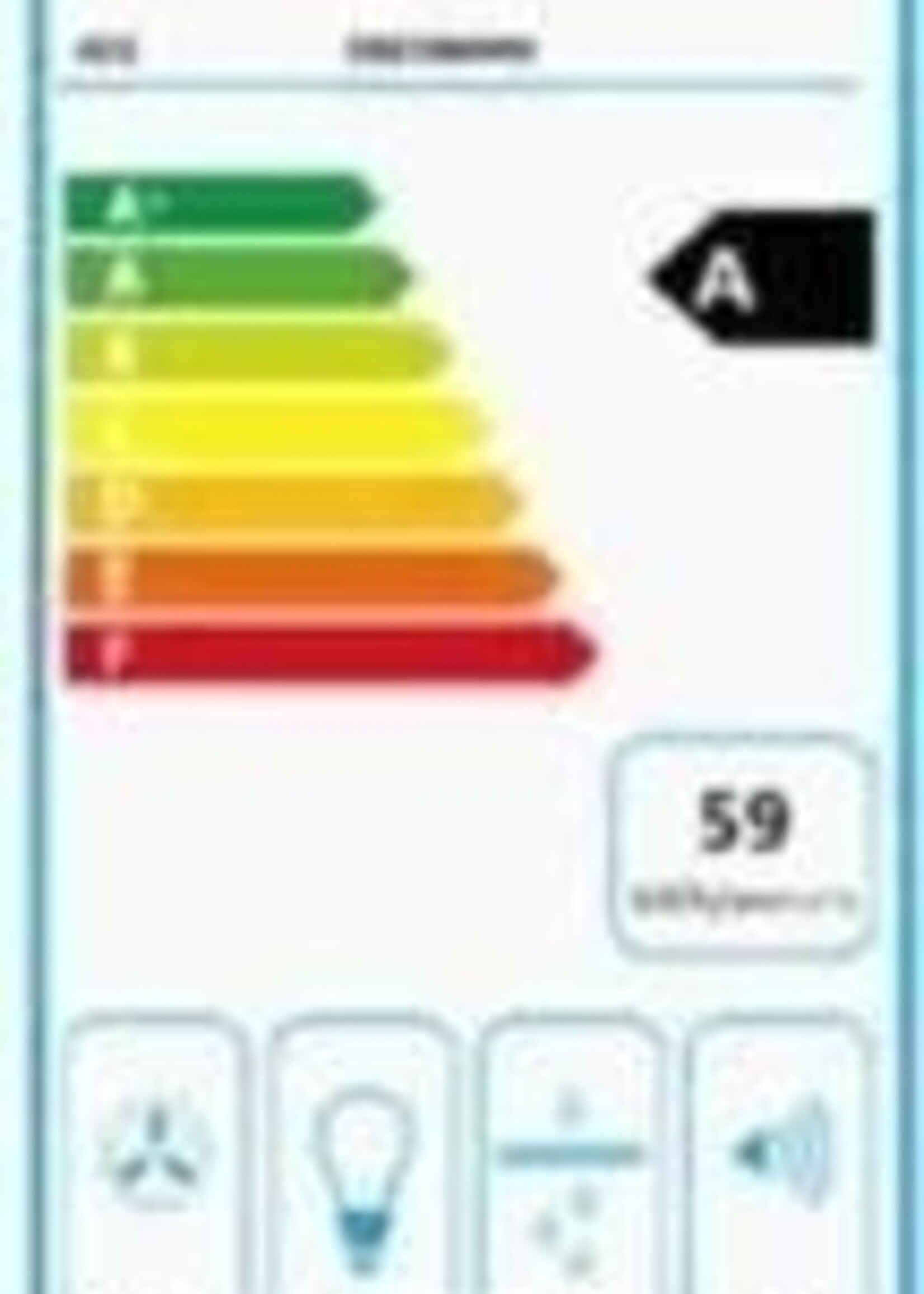 AEG DBE5960HM afzuigkap 90 cm