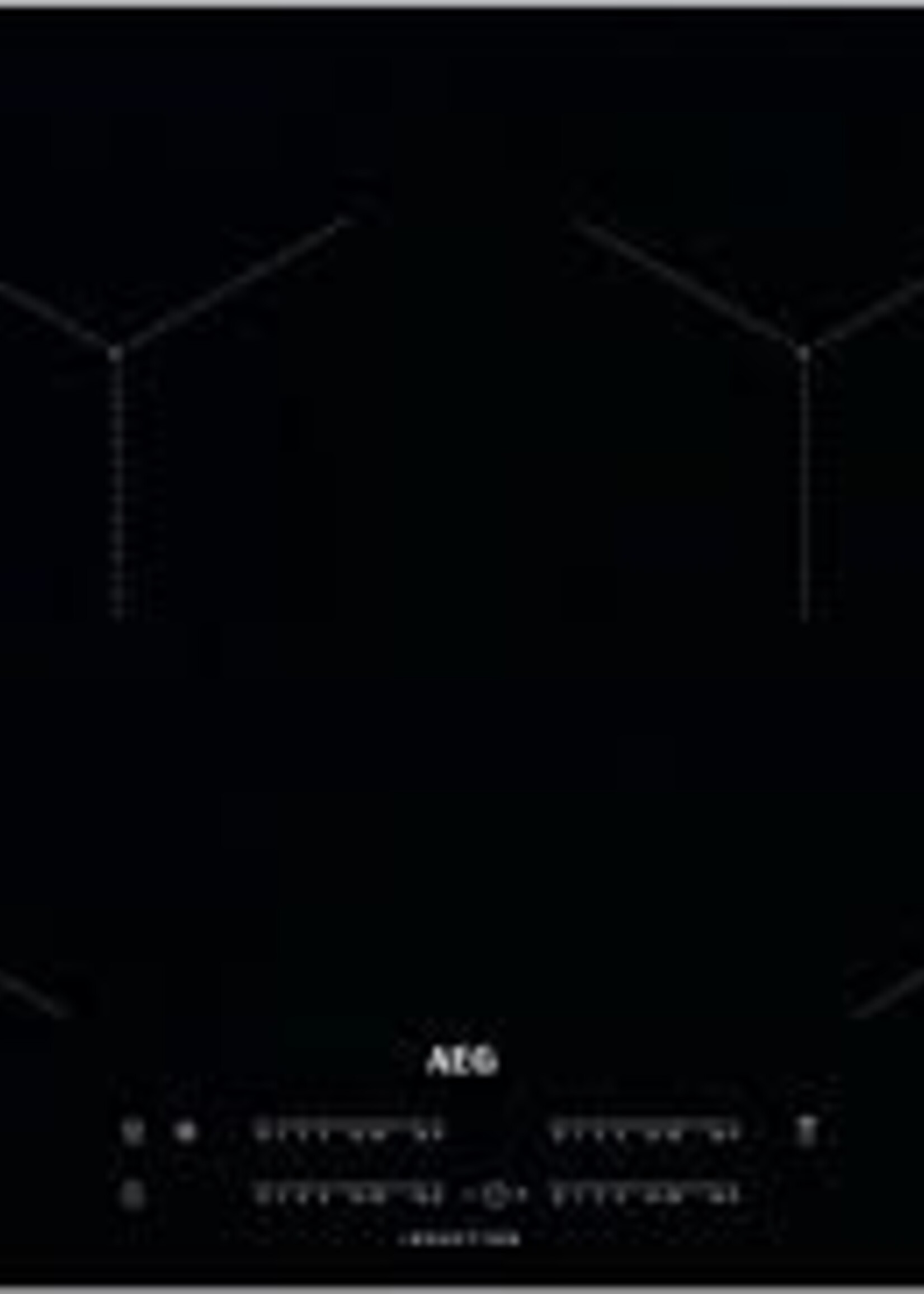 AEG IKB8443SXB inductiekookplaat - 80 cm