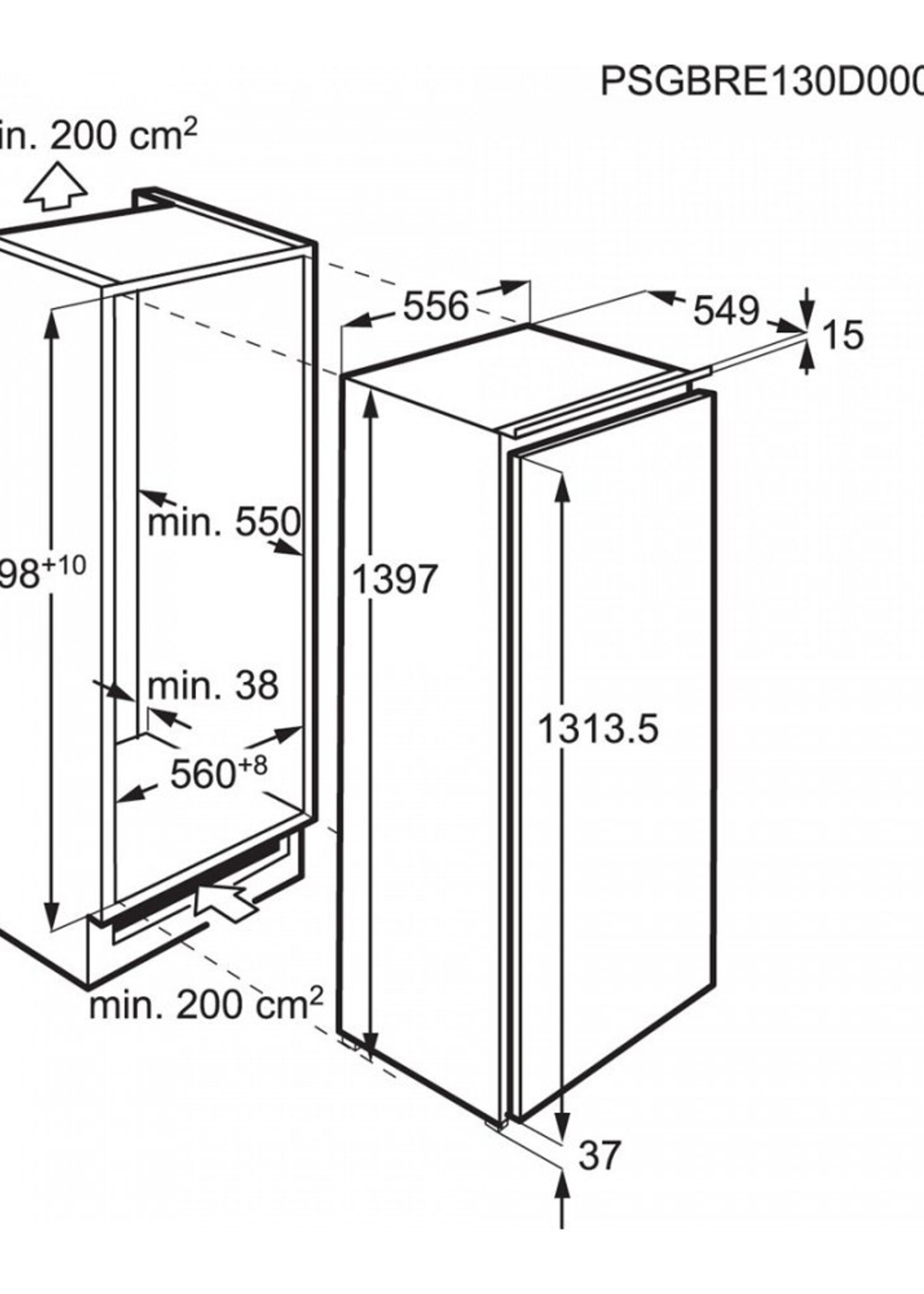 AEG SFE81426ZC koelkast