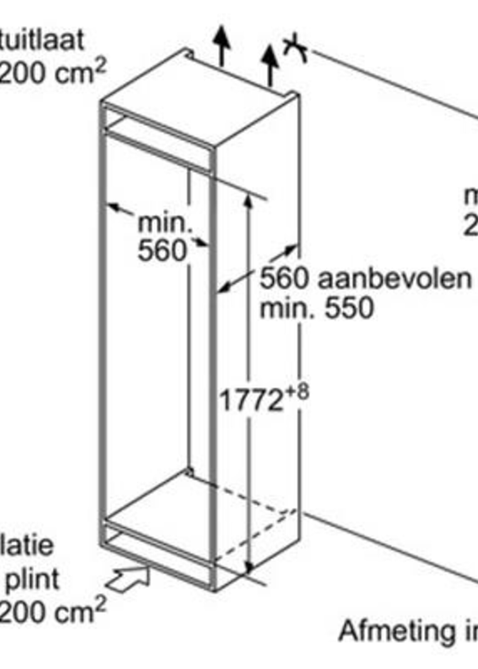 Siemens KI86SHDD0 koel/vriescombinatie