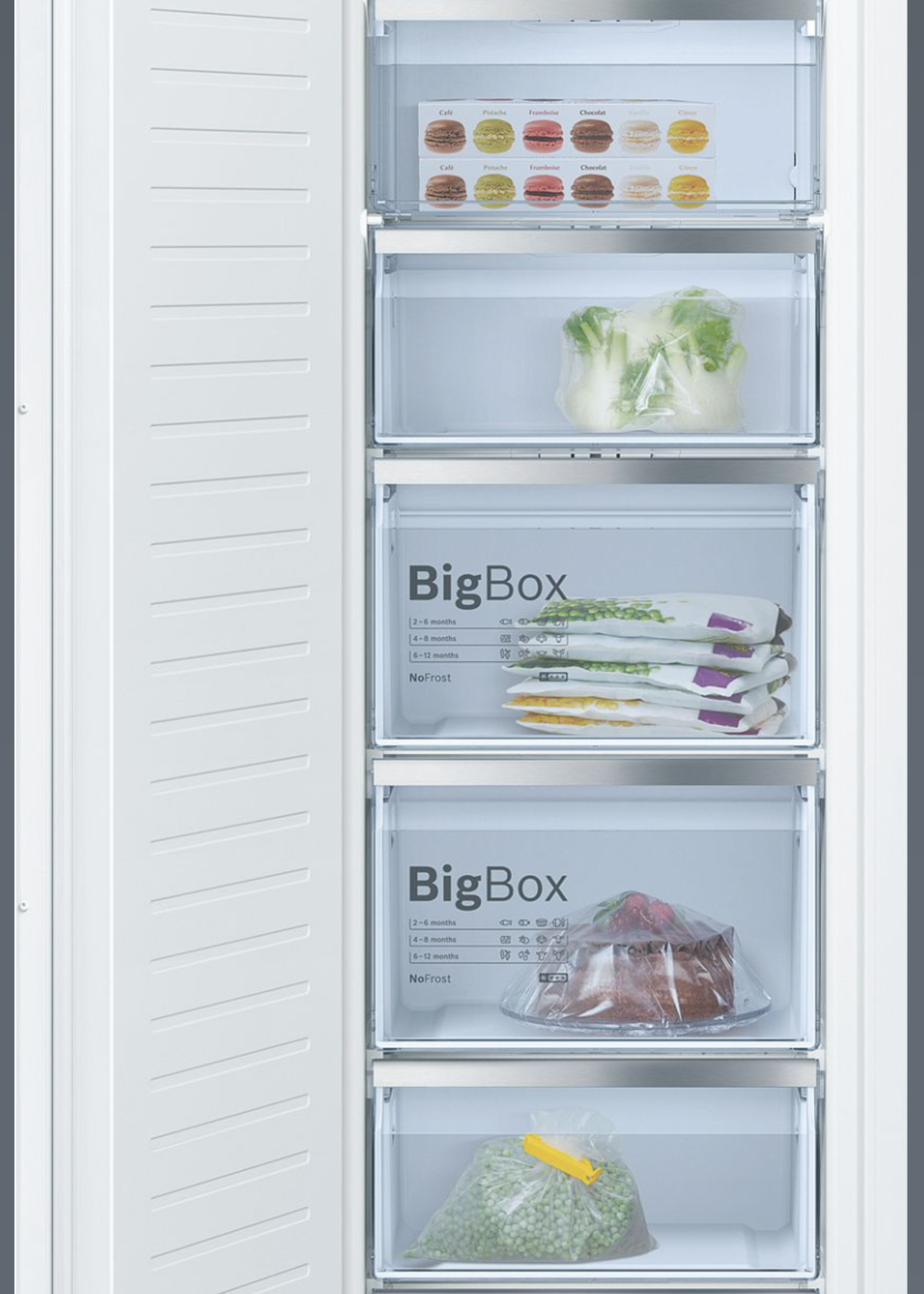 Bosch GIN81AEF0 inbouw vrieskast 178cm