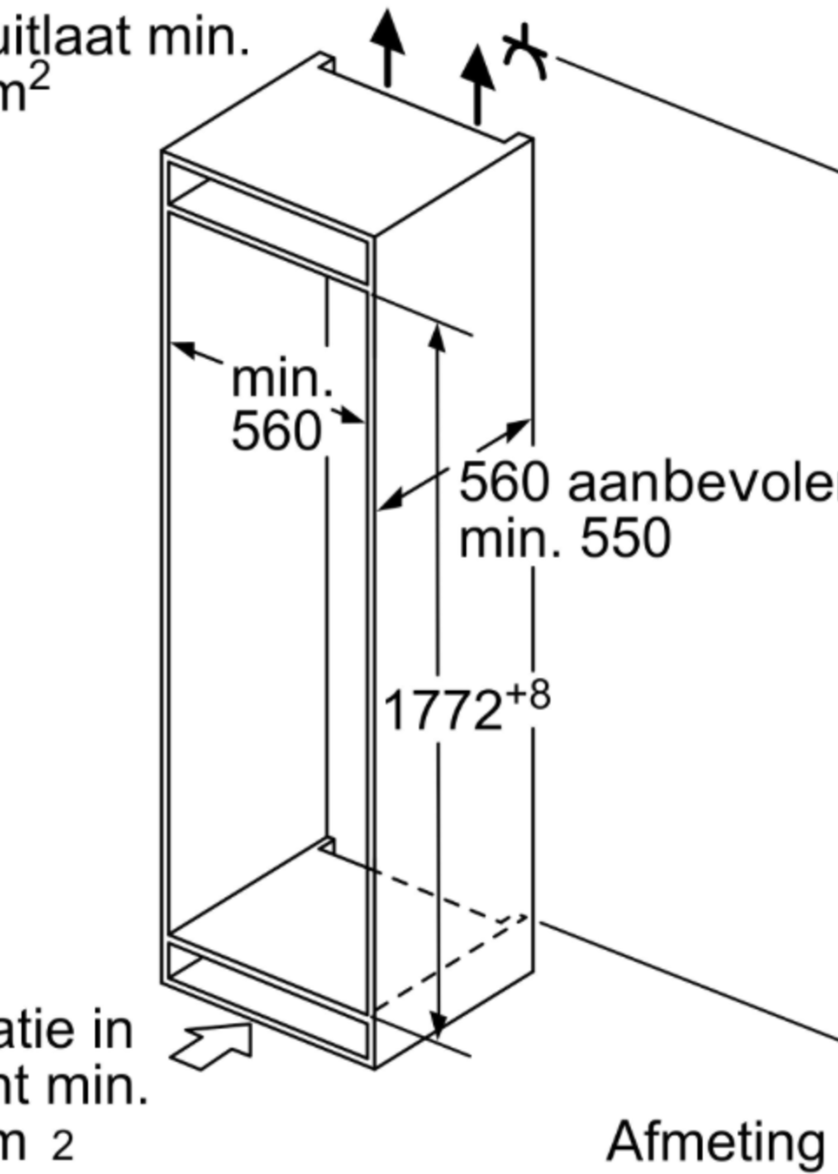 Siemens KI86NAFF0 koel/vriescombinatie