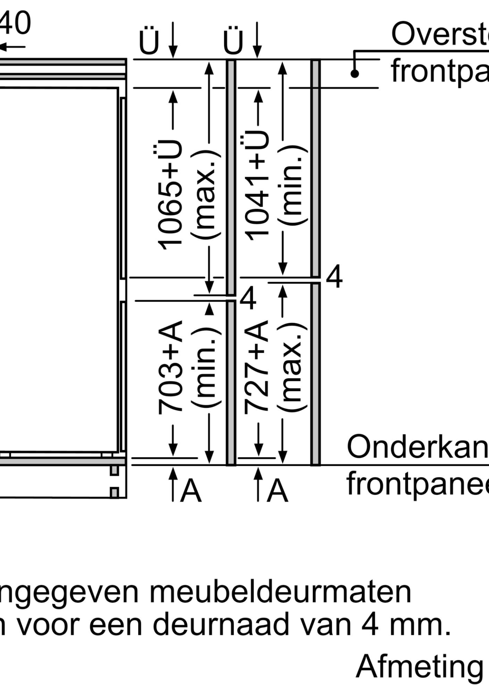 Siemens KI86SHDD0 koel/vriescombinatie