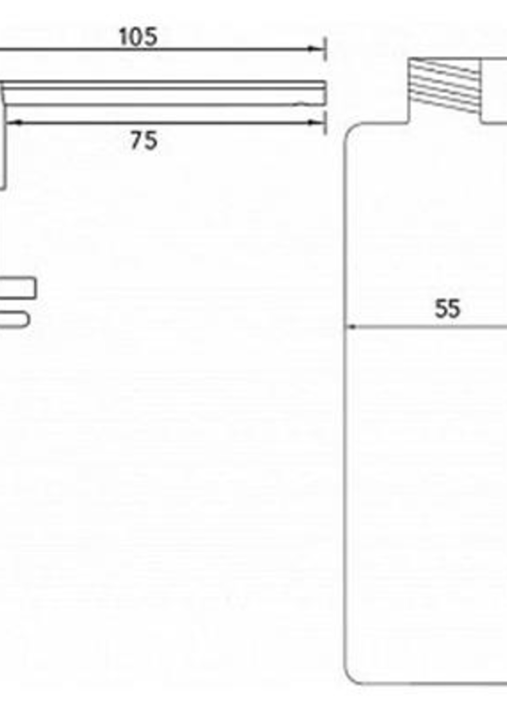 Caressi CA203I zeepdispener