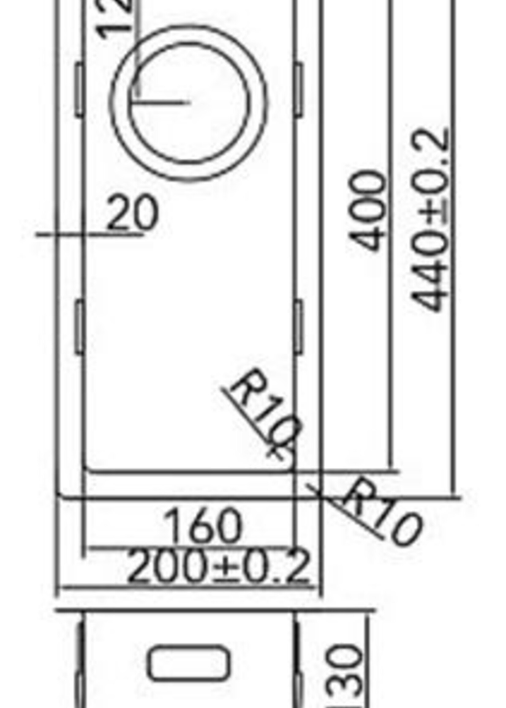 Caressi CA16R10 keuken spoelbak