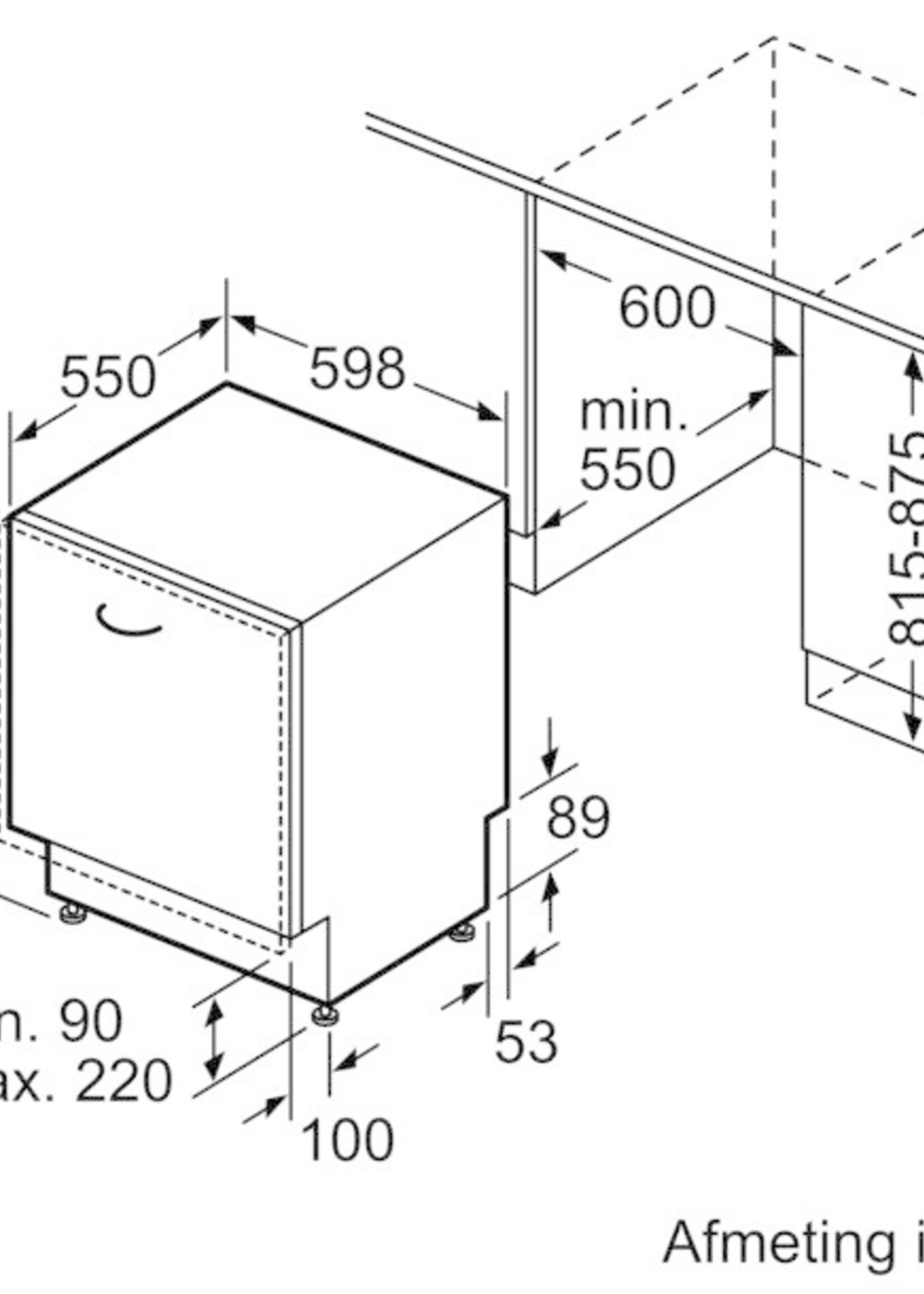 Siemens SN63HX60AN vaatwasser 60 cm