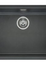 Reginox R34057 spoelbak vlakinbouw  BLACK SILVERY