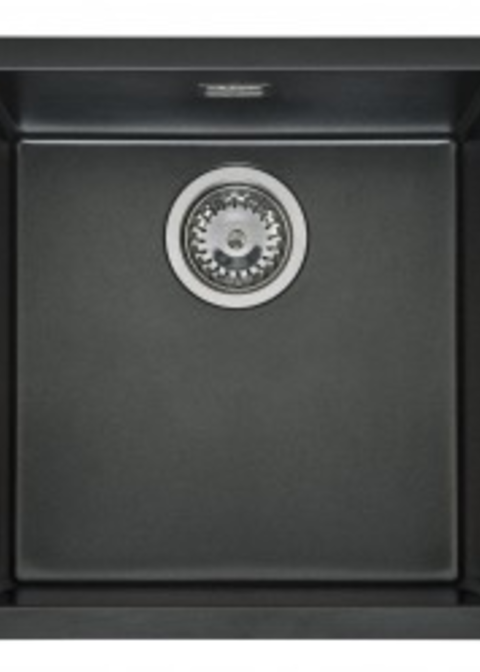 Reginox R34040 spoelbak vlakinbouw  BLACK SILVERY