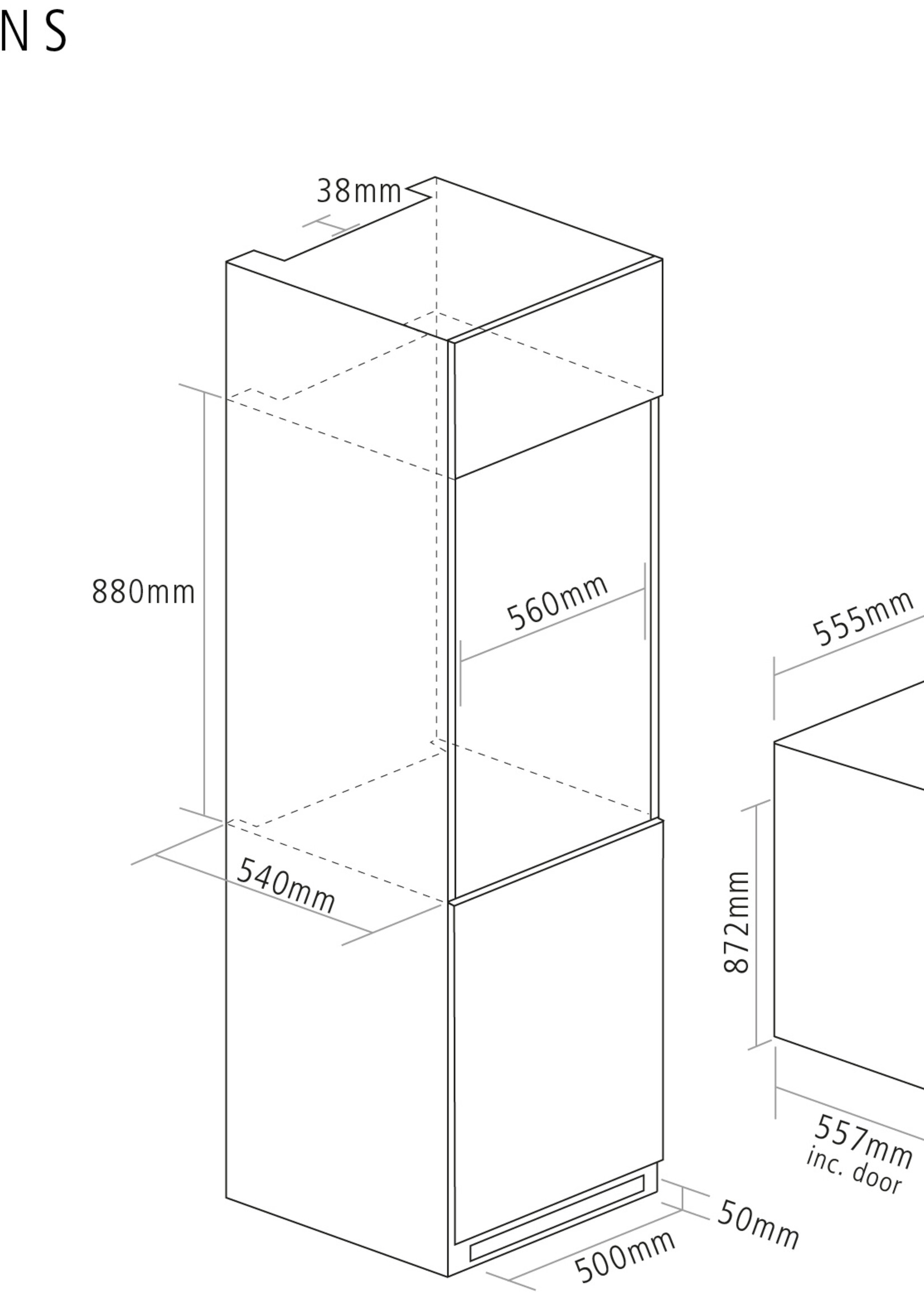 Airo Design WC6510 vlakinbouw wijnkoeler