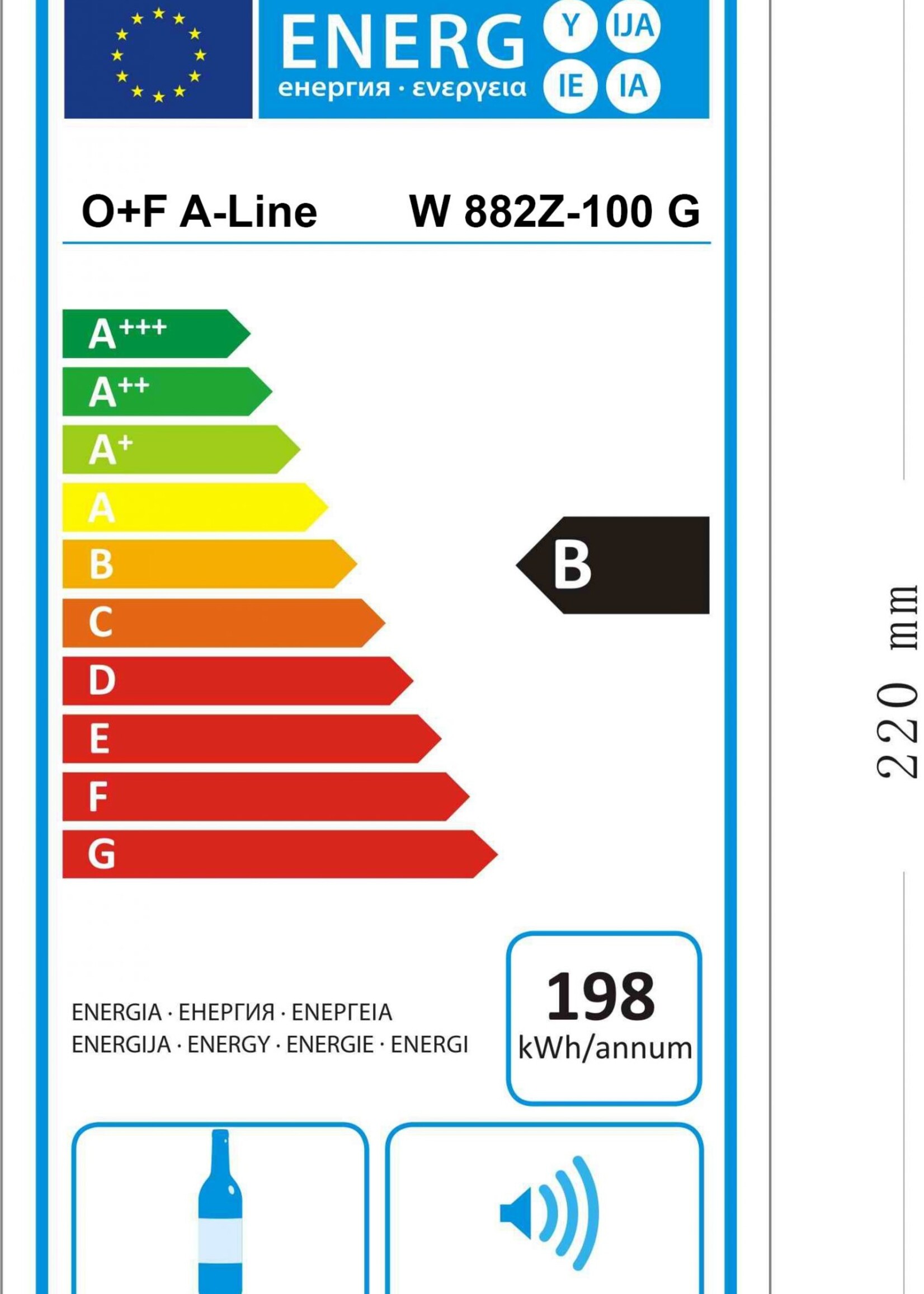 Airo Design WC6510 vlakinbouw wijnkoeler