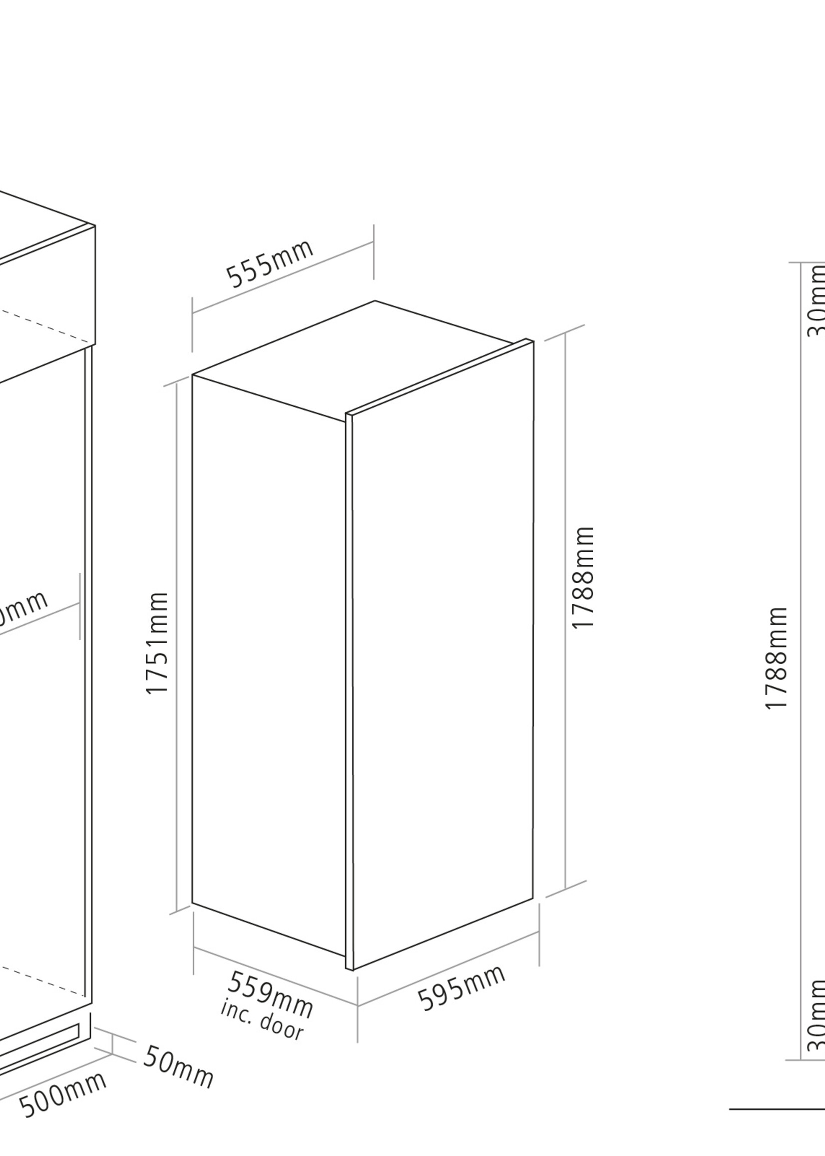 Airo Design WC1792 vlakinbouw wijnkoeler