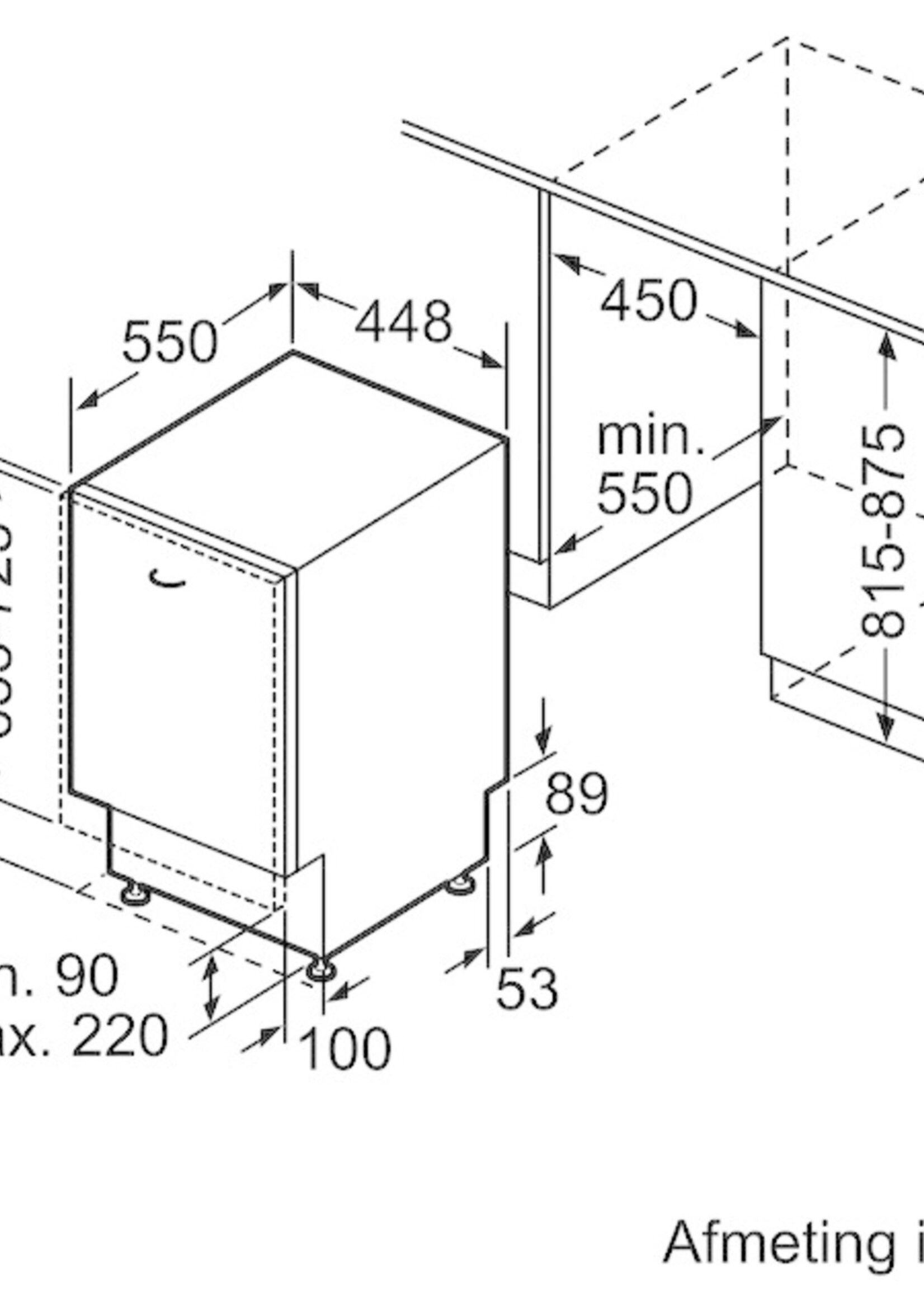 Siemens SR63HX76ME vaatwasser 45 cm
