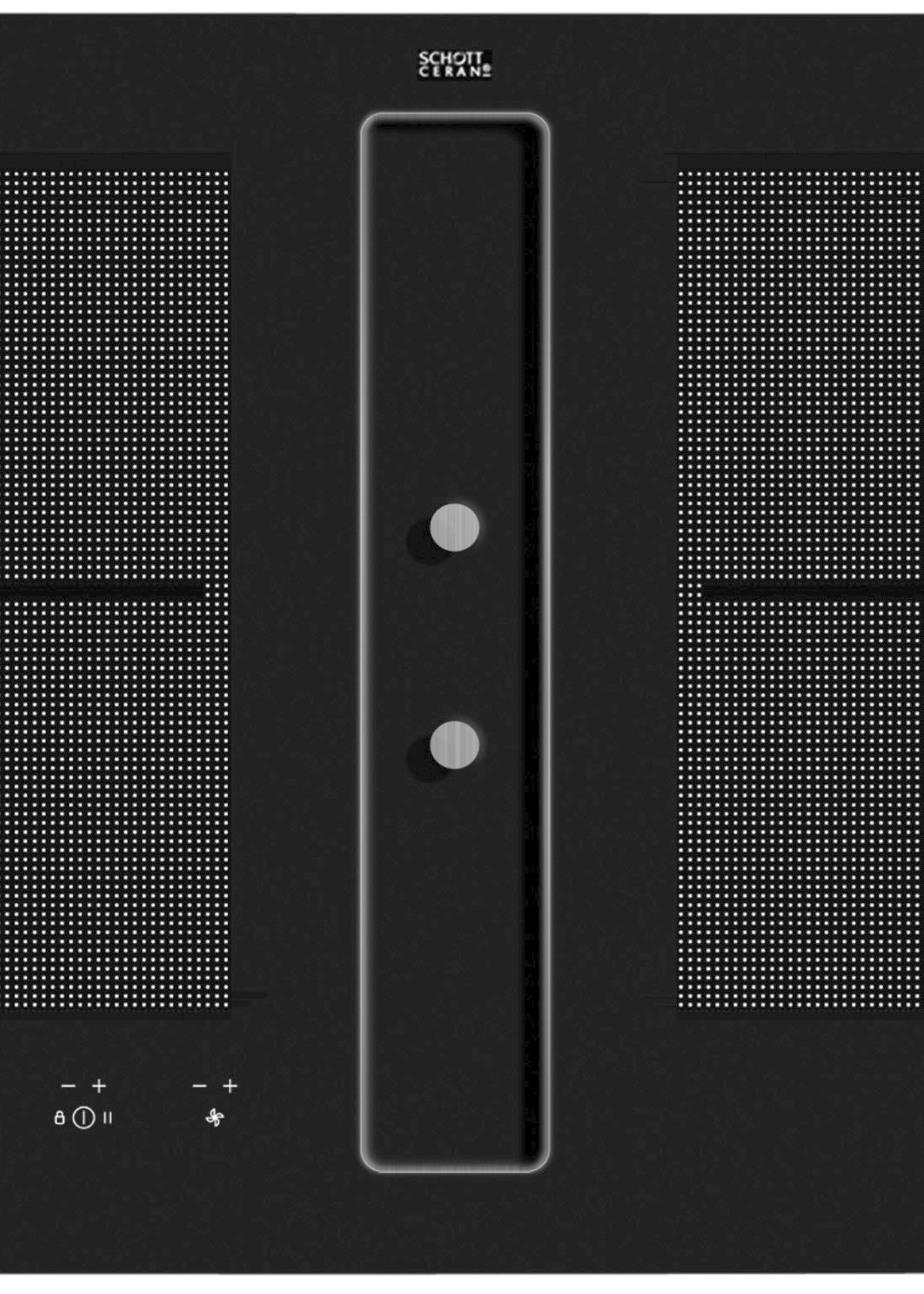 Airo Design IG95PRO kookplaat met afzuiging - 90 cm