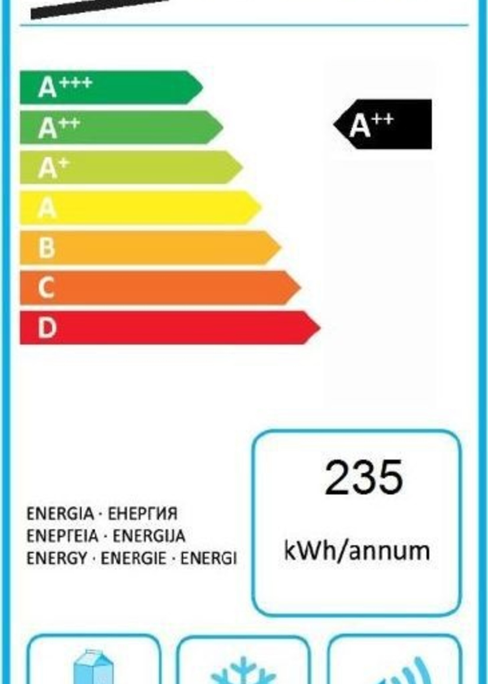 Beko RCSA366K41W koel-vriescombinatie