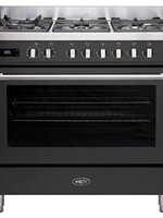 Boretti ML9016GSAN Milano Gasfornuis - 90 cm