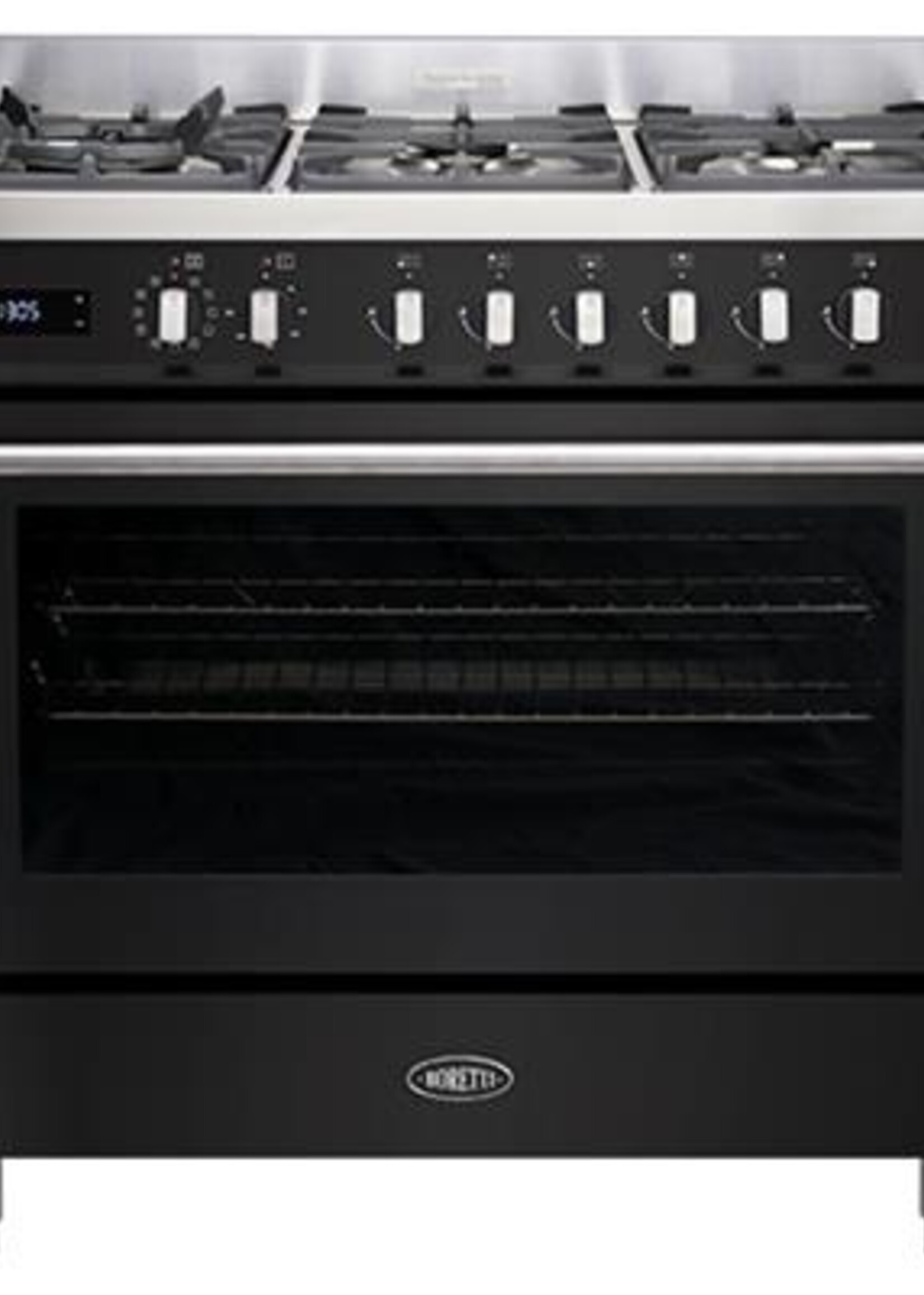 Boretti ML9016GSZW gasfornuis 90 cm