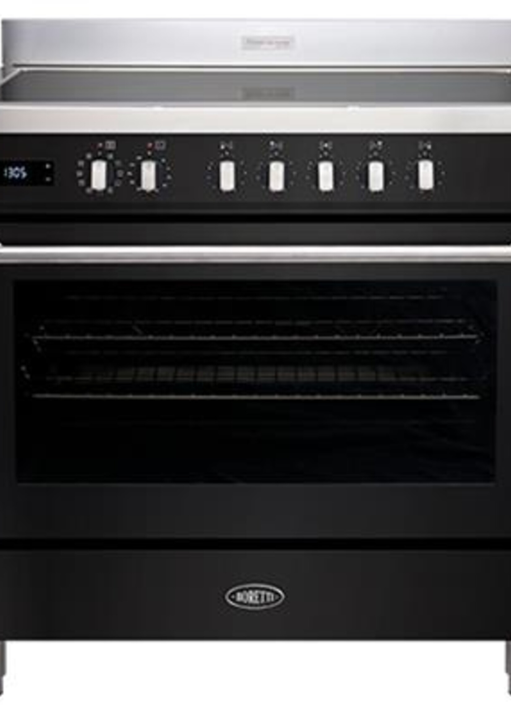 Boretti ML9015IFSZW inductiefornuis 90 cm